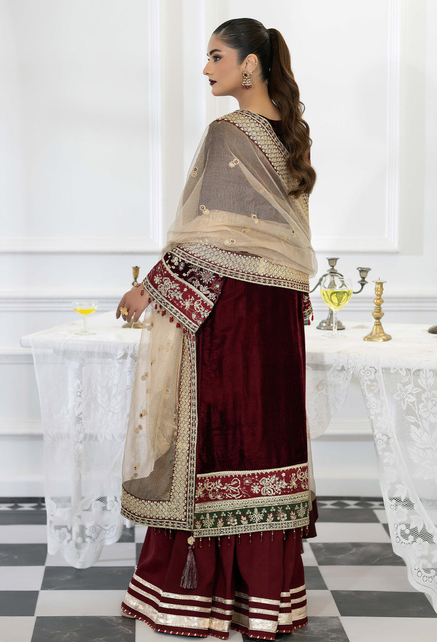 Adans Libas | Velvet 25 | VELVET 7781 - Official Adans Libas - Agha Fabrics UK