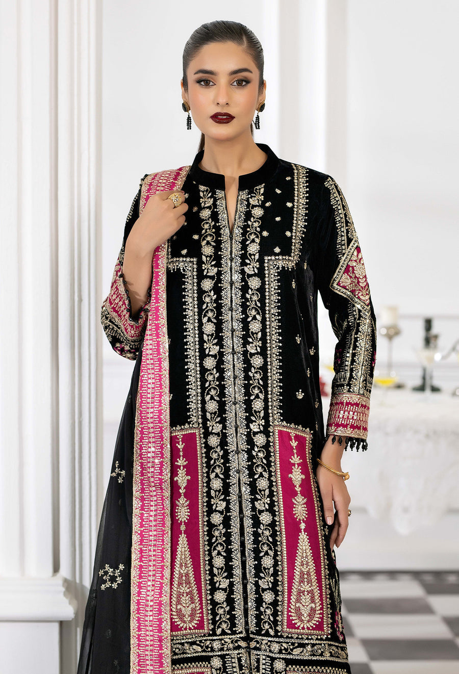 Adans Libas | Velvet 25 | VELVET 7782 - Official Adans Libas - Agha Fabrics UK