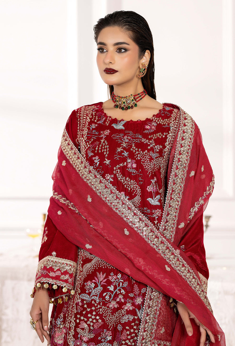 Adans Libas | Velvet 25 | VELVET 7784 - Official Adans Libas - Agha Fabrics UK