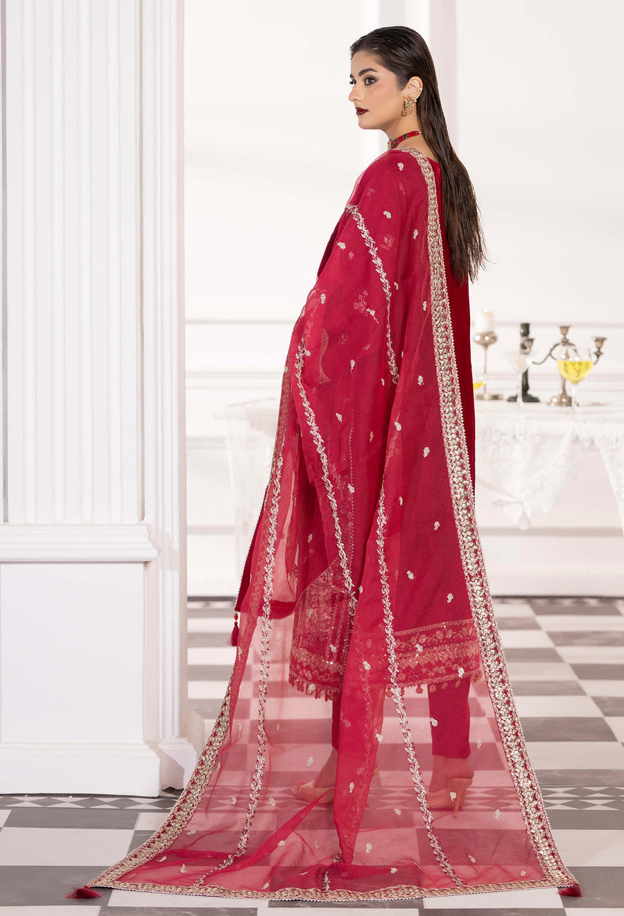 Adans Libas | Velvet 25 | VELVET 7784 - Official Adans Libas - Agha Fabrics UK