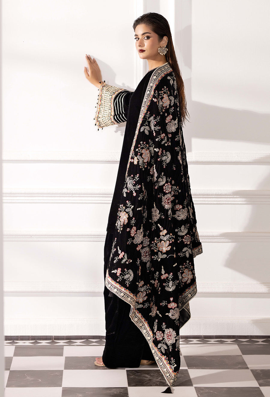 Adans Libas | Velvet 25 | VELVET 7785 - Official Adans Libas - Agha Fabrics UK