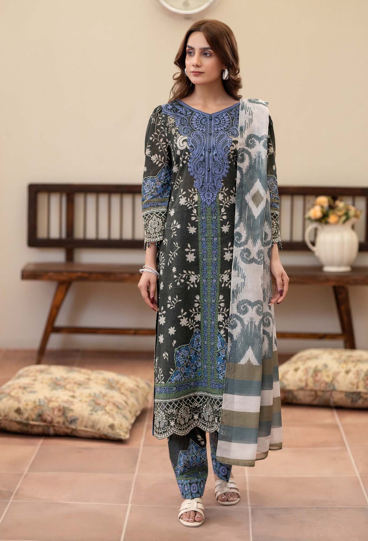Adans Libas | Prints Eid Edit | 26673 - Official Adans Libas - Agha Fabrics UK