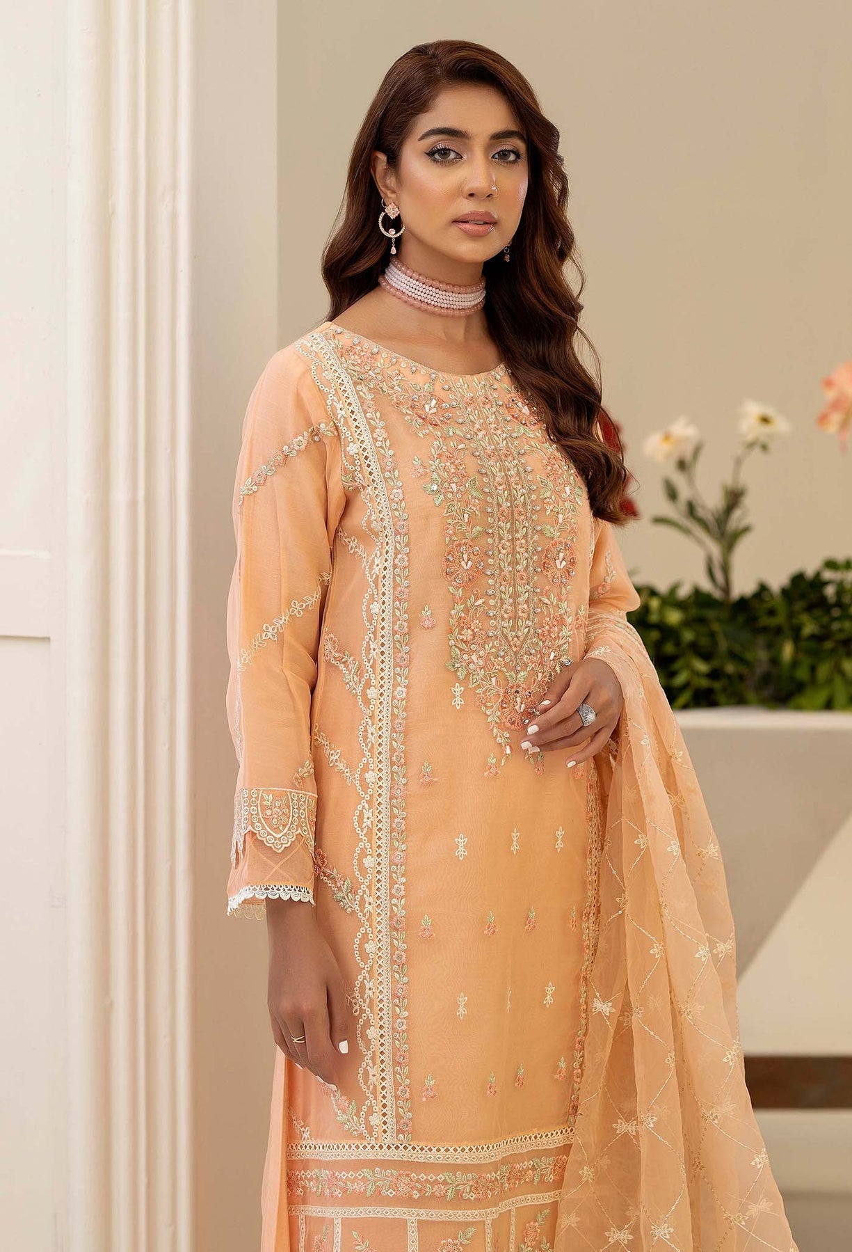 Adans Libas | Tissue De Luxe | DELUXE 444415 - Official Adans Libas - Agha Fabrics UK