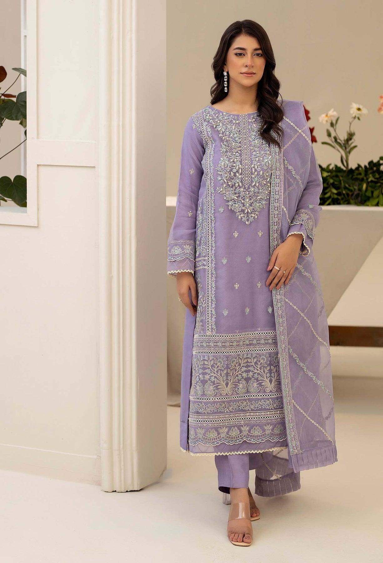 Adans Libas | Tissue De Luxe | DELUXE 444416 - Official Adans Libas - Agha Fabrics UK