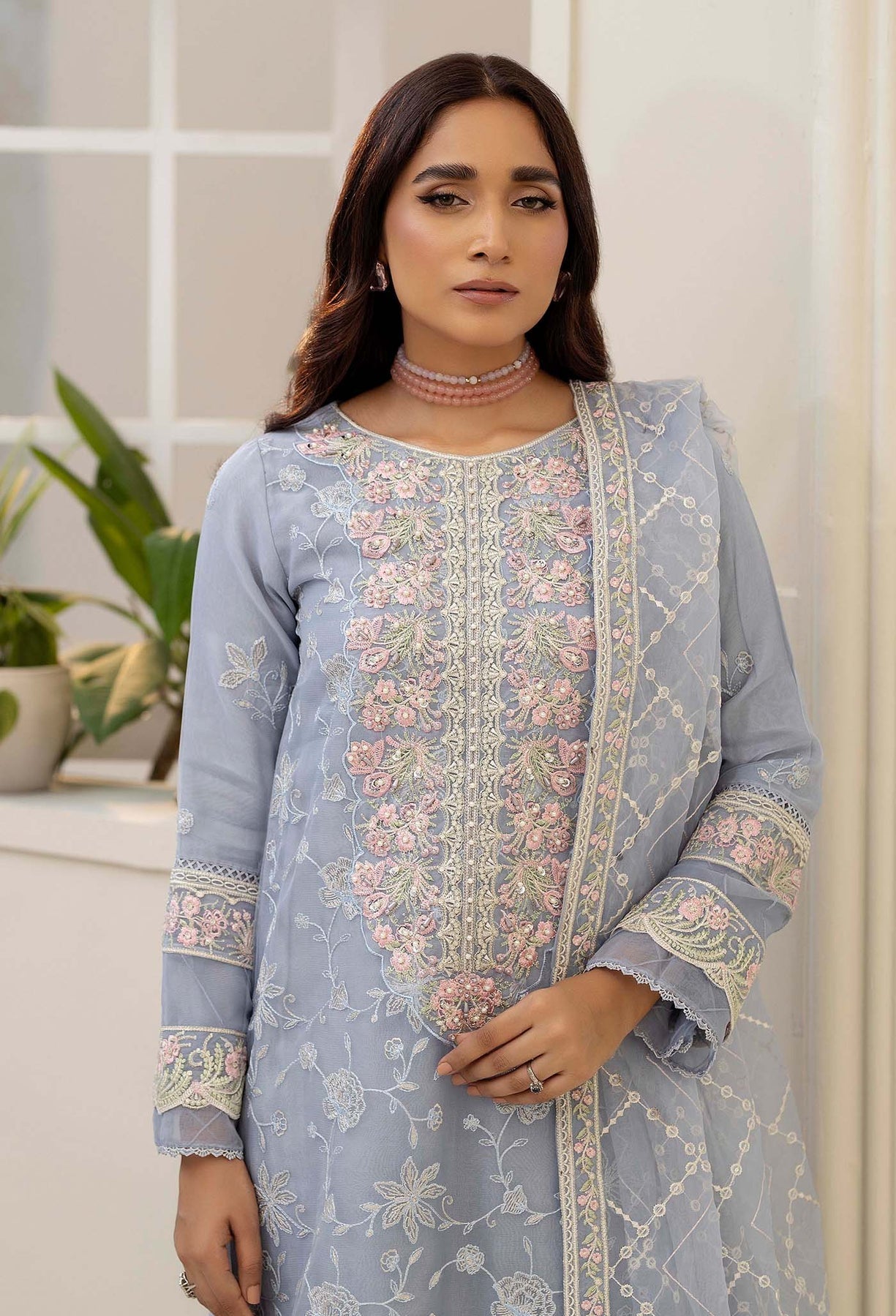 Adans Libas | Tissue De Luxe | DELUXE 444417 - Official Adans Libas - Agha Fabrics UK