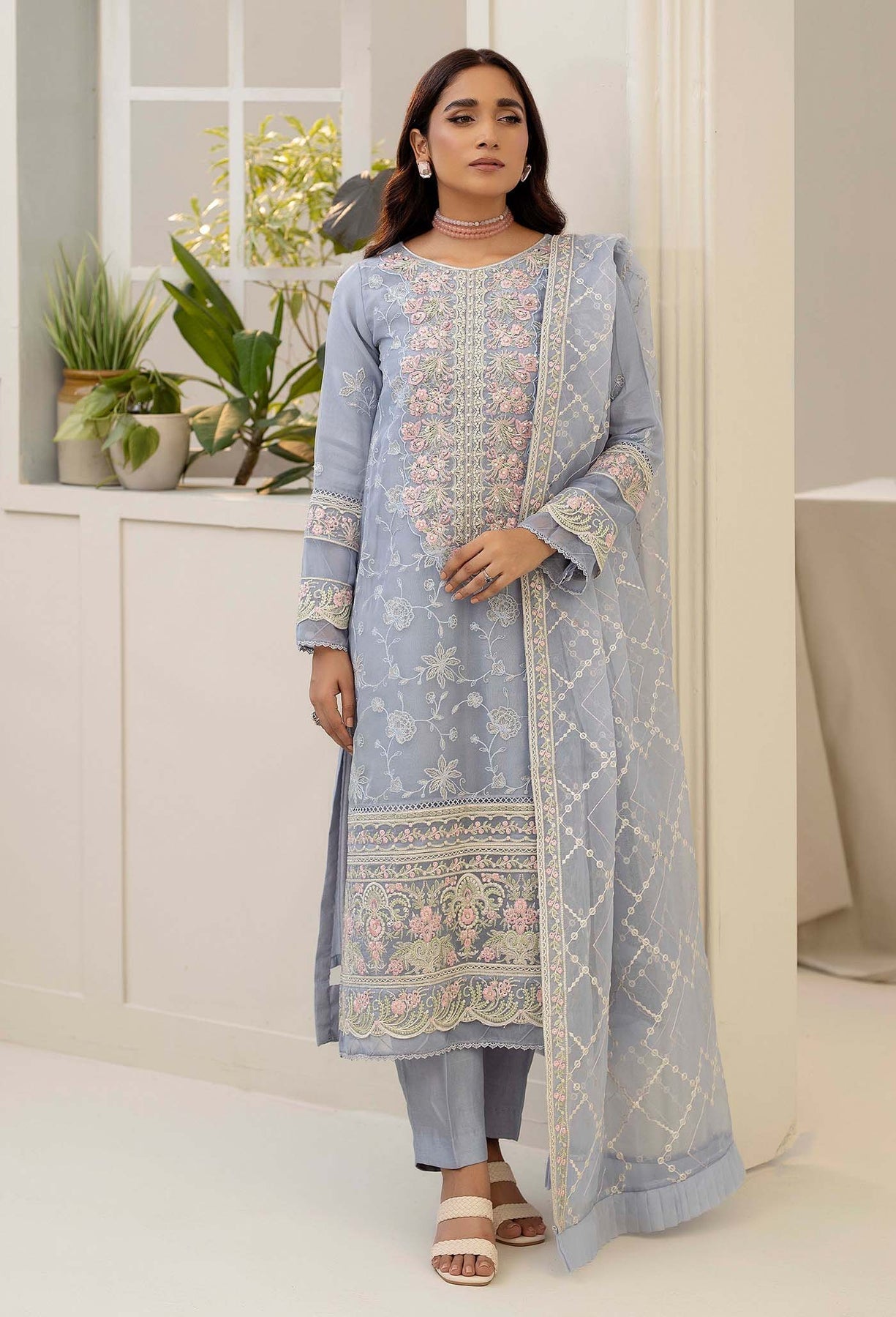 Adans Libas | Tissue De Luxe | DELUXE 444417 - Official Adans Libas - Agha Fabrics UK