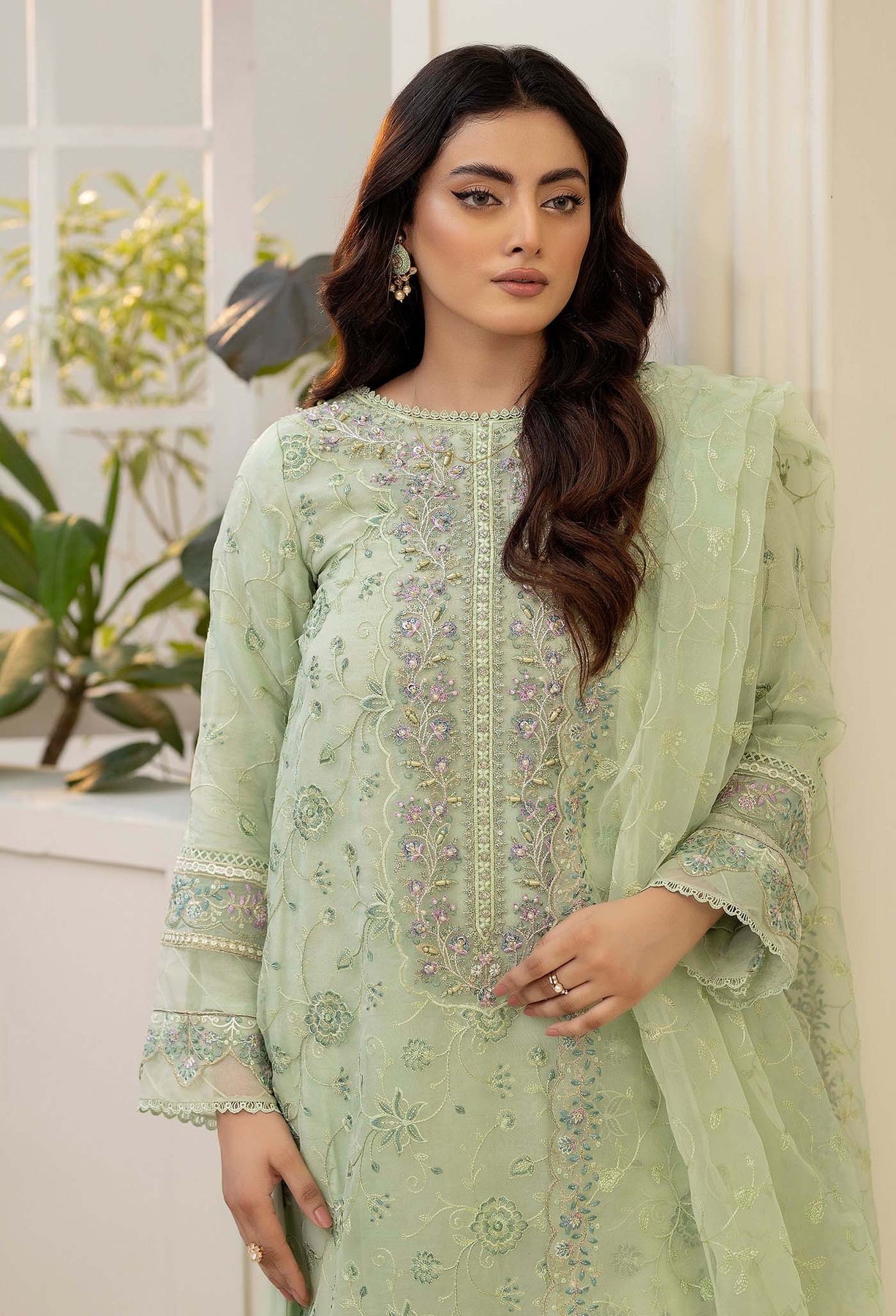 Adans Libas | Tissue De Luxe | DELUXE 444418 - Official Adans Libas - Agha Fabrics UK