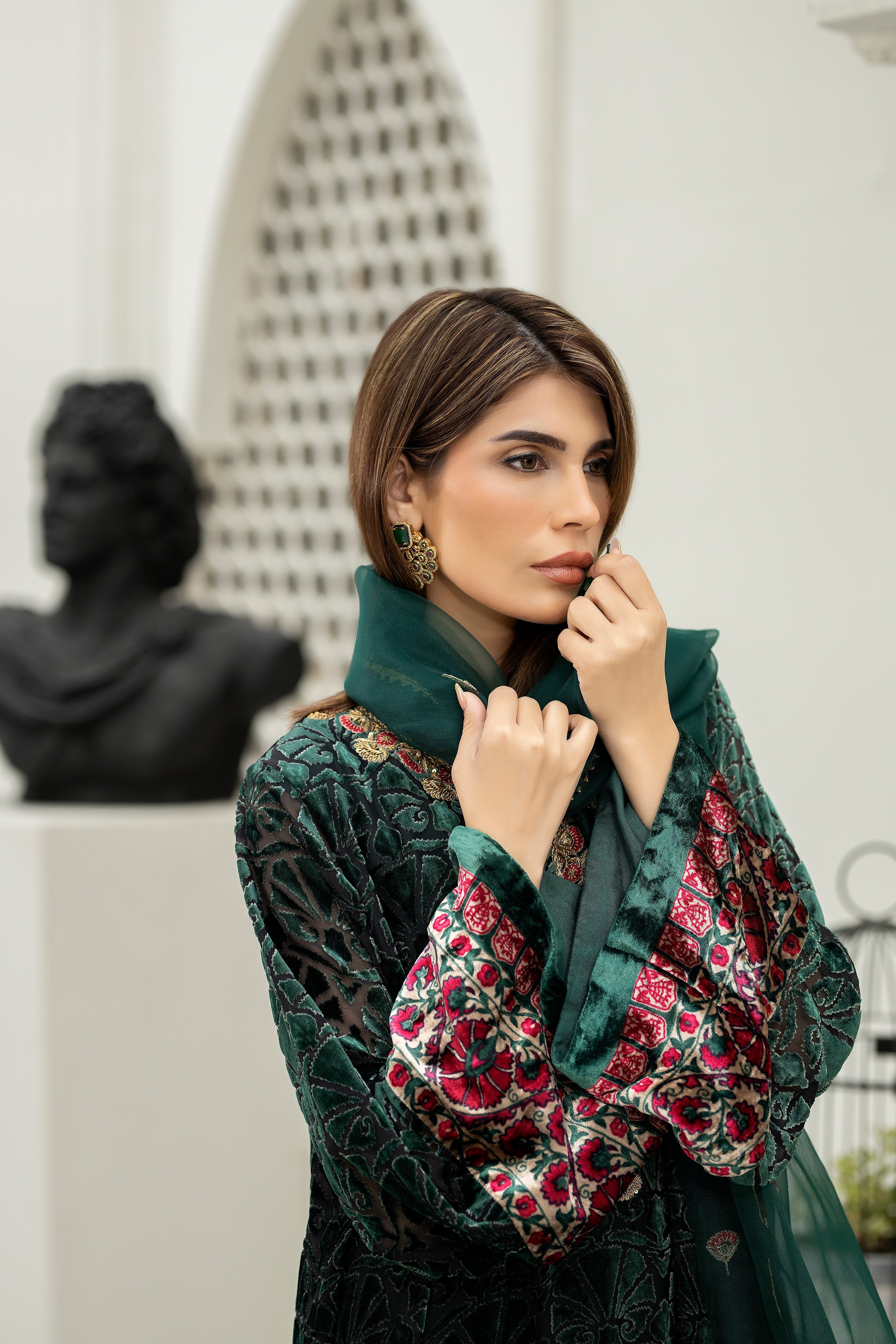 Purple haze Pret Studio | Noubahar Luxury Formals | Moss Plush