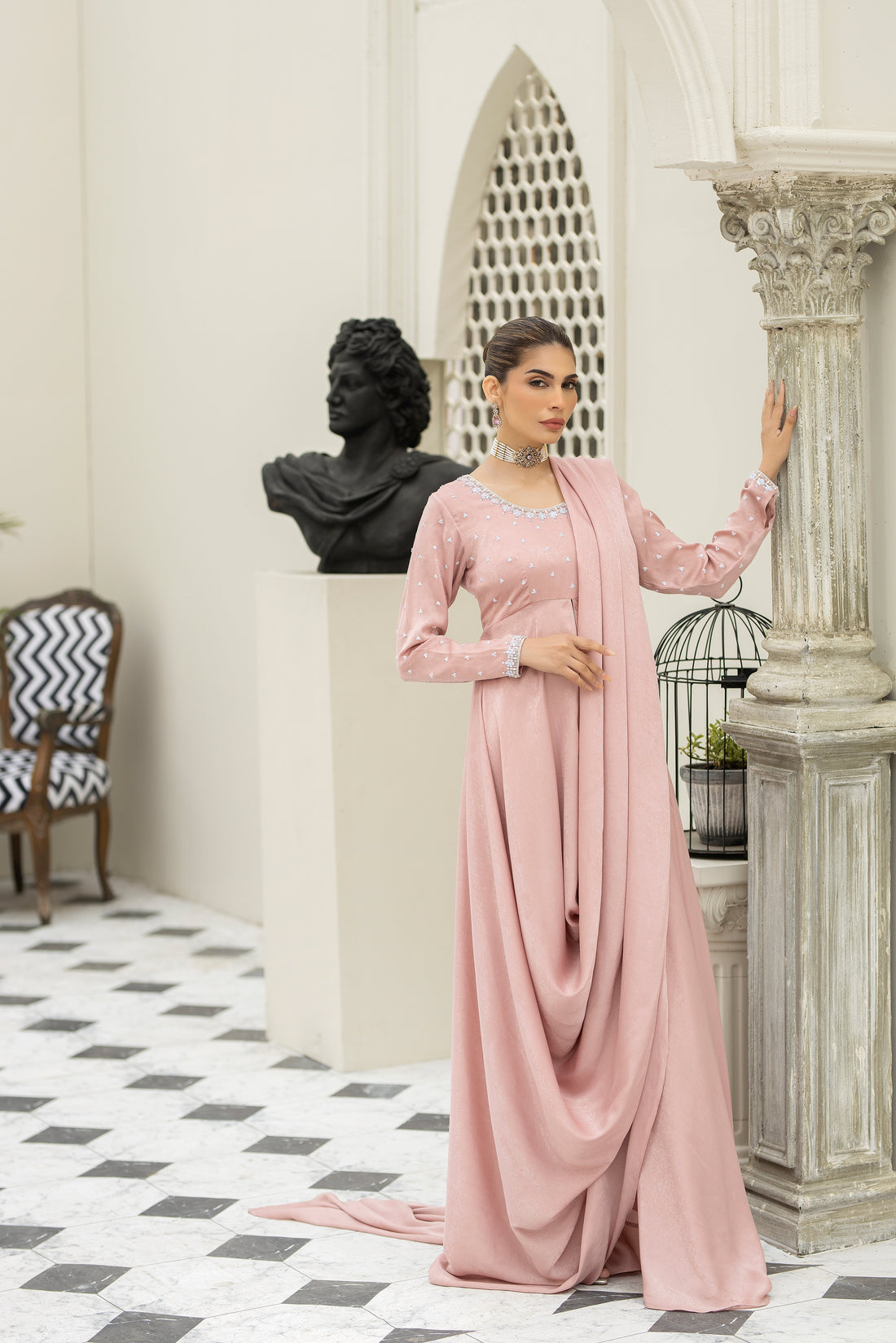 Purple haze Pret Studio | Noubahar Luxury Formals | Misty Rose