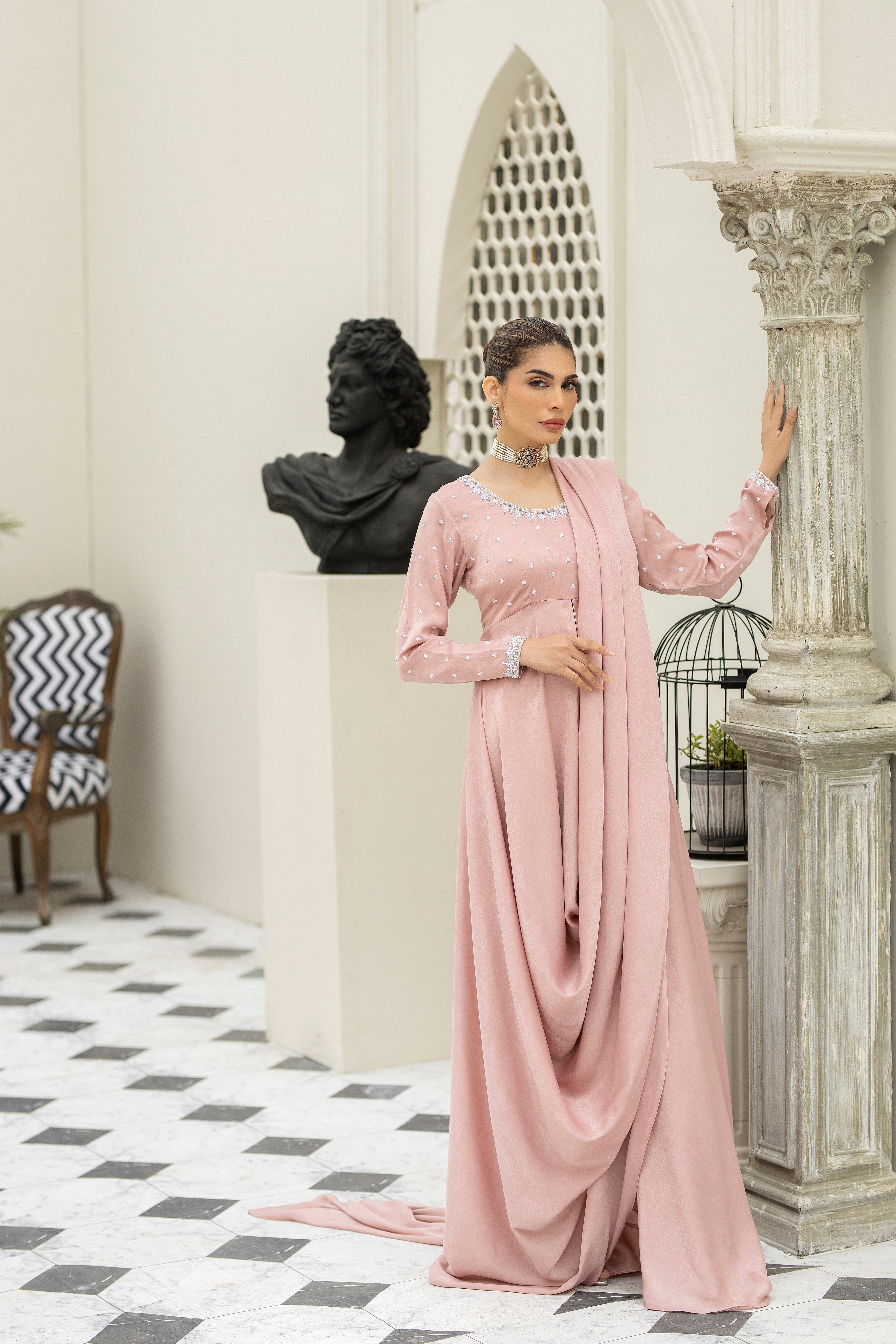 Purple haze Pret Studio | Noubahar Luxury Formals | Misty Rose
