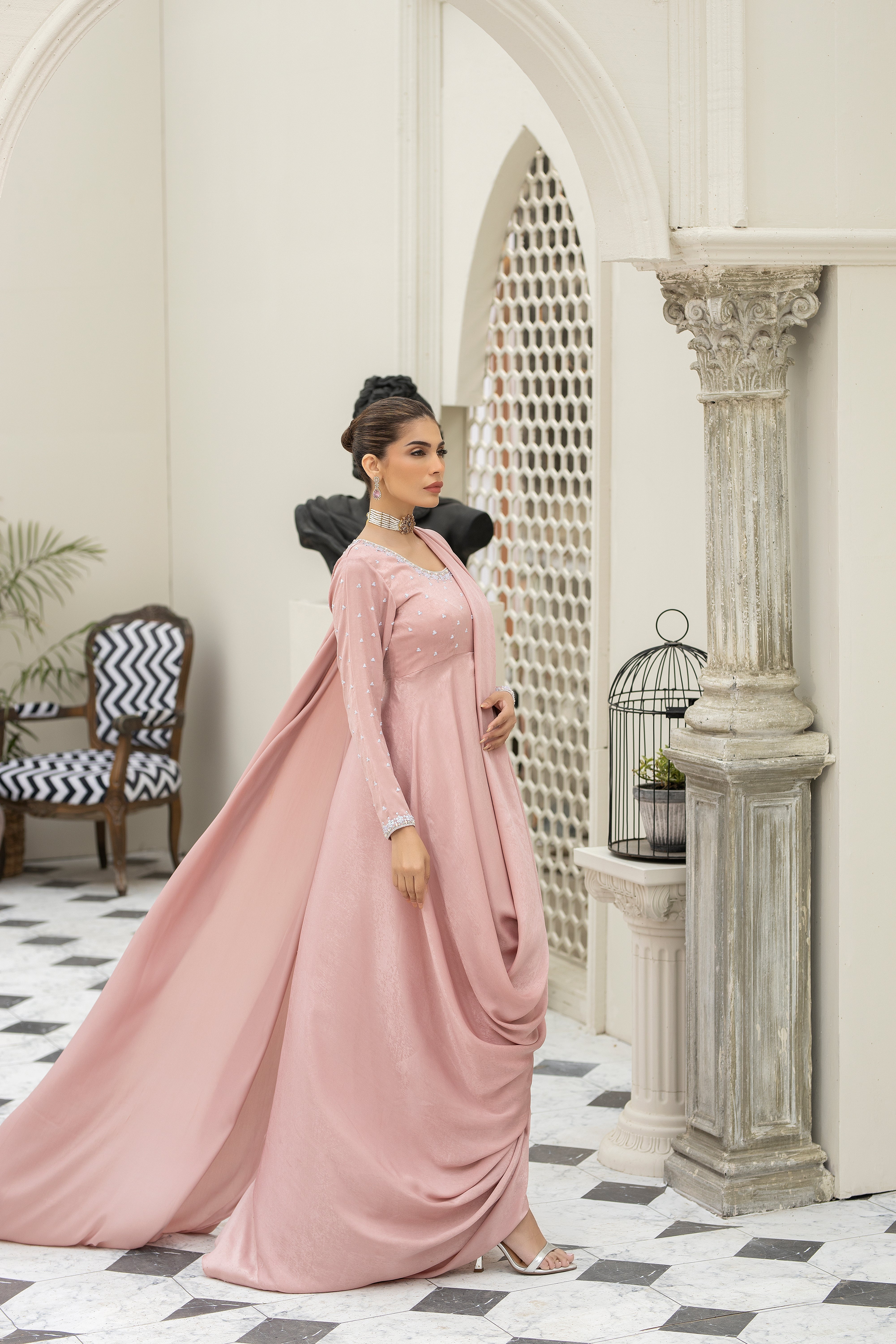 Purple haze Pret Studio | Noubahar Luxury Formals | Misty Rose