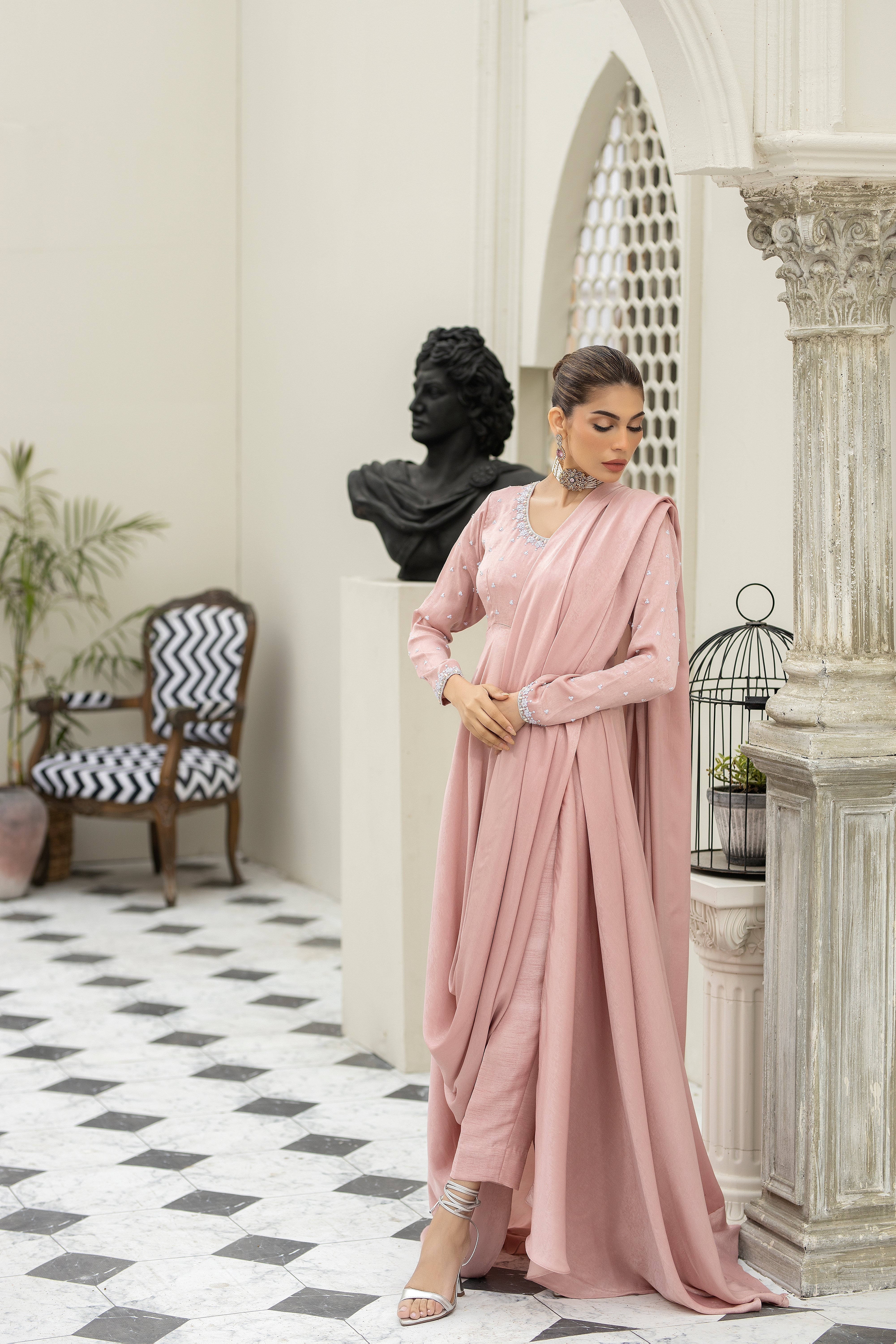 Purple haze Pret Studio | Noubahar Luxury Formals | Misty Rose