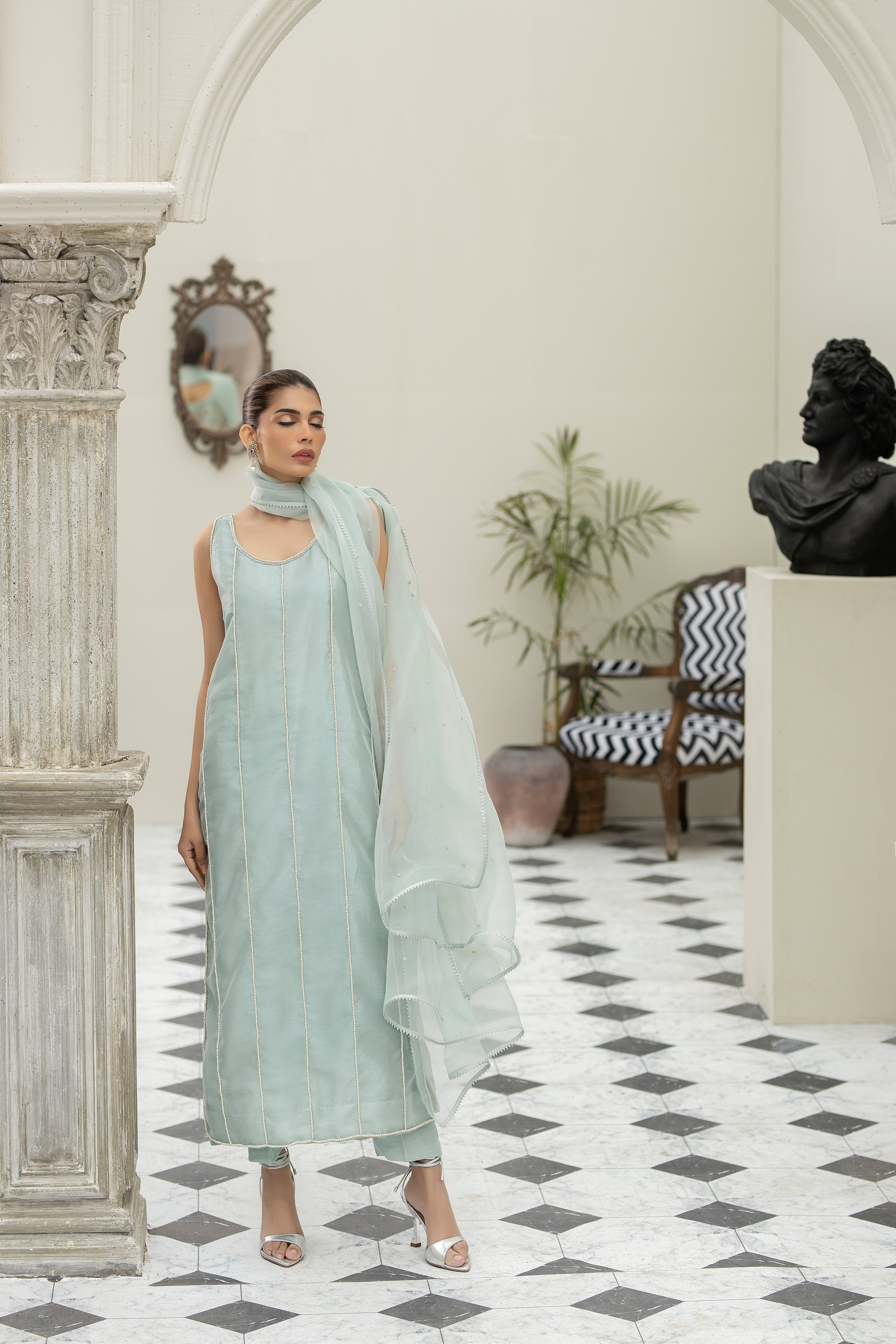Purple haze Pret Studio | Noubahar Luxury Formals | Aquamarine