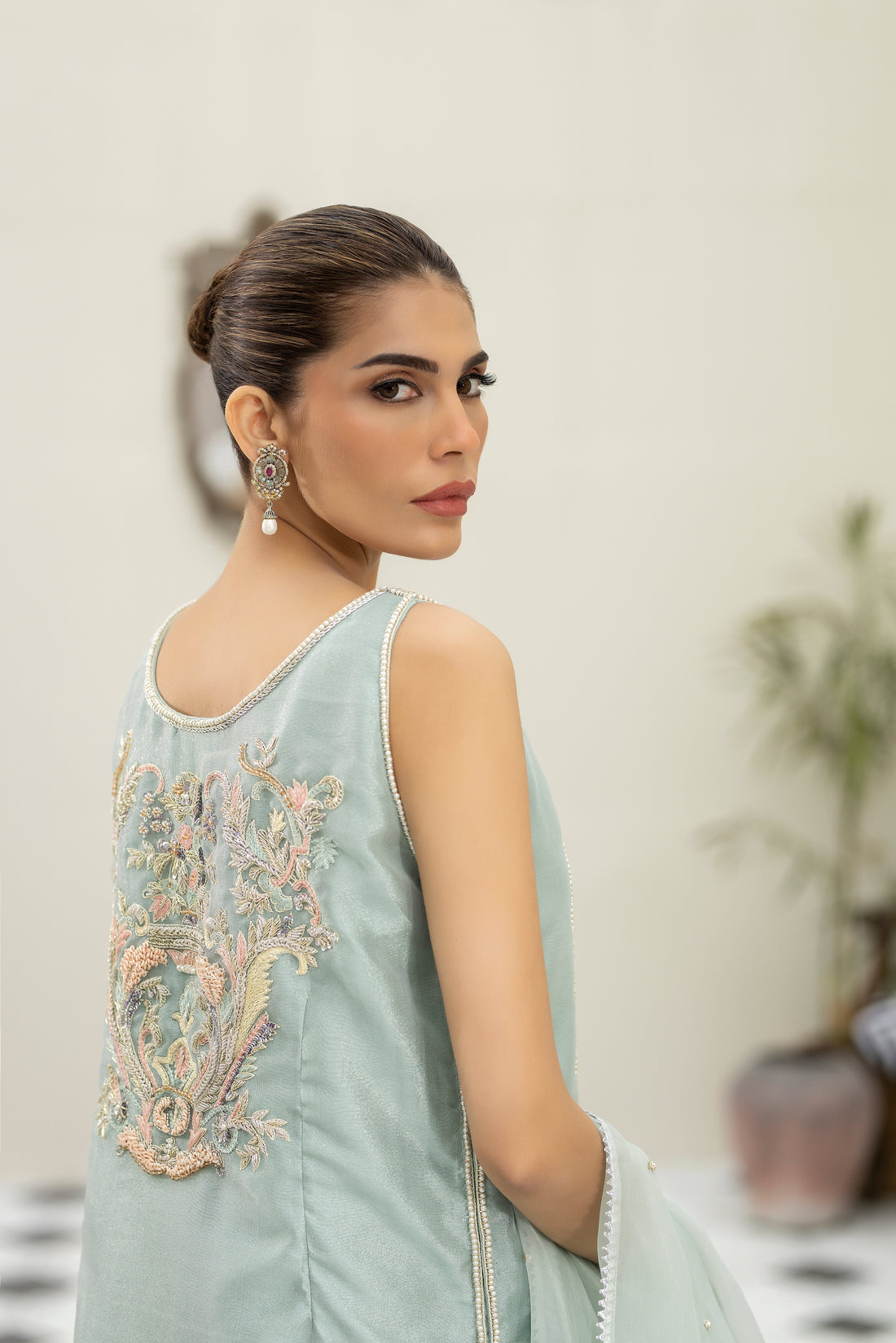 Purple haze Pret Studio | Noubahar Luxury Formals | Aquamarine
