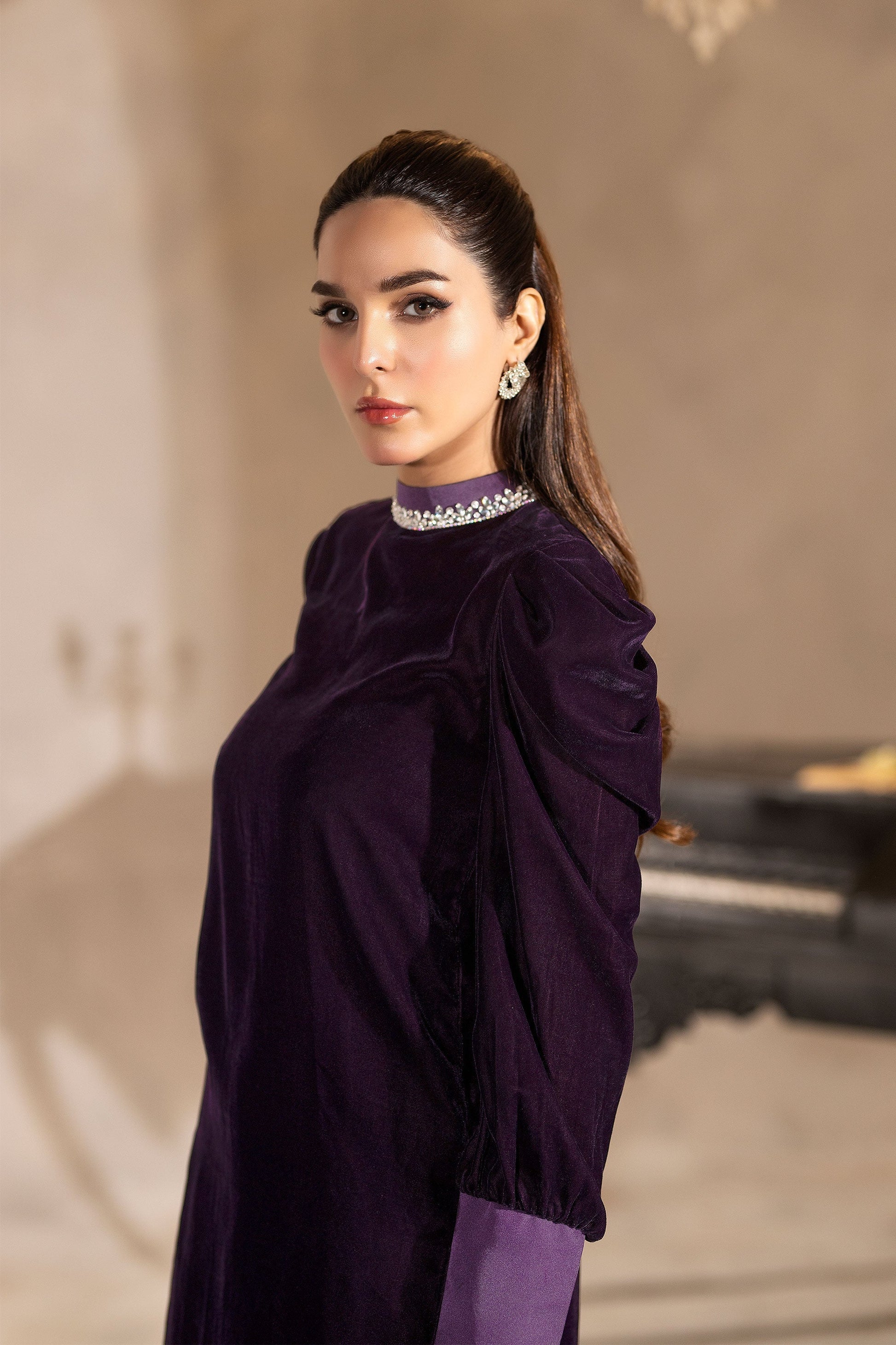 Hana | Mavi Velvets | Royal Reverie - Official Hana - Agha Fabrics UK