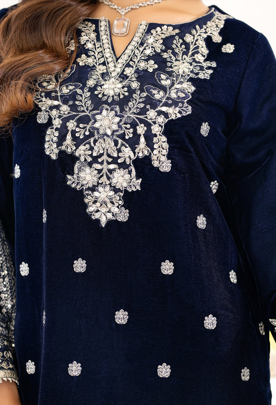 Adans Libas | Velvet 25 | VELVET 7787 - Official Adans Libas - Agha Fabrics UK