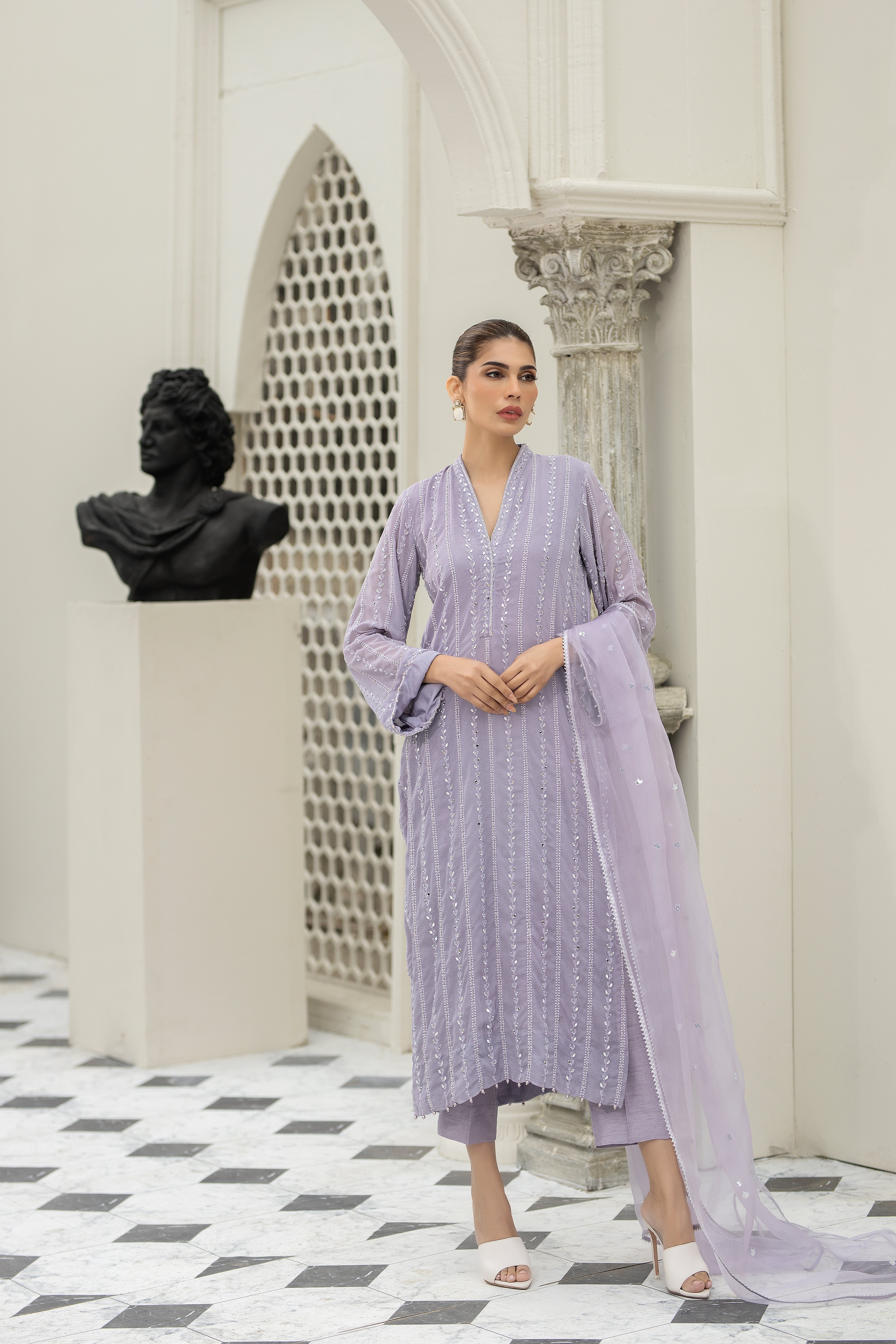Purple haze Pret Studio | Noubahar Luxury Formals | Lavender Love