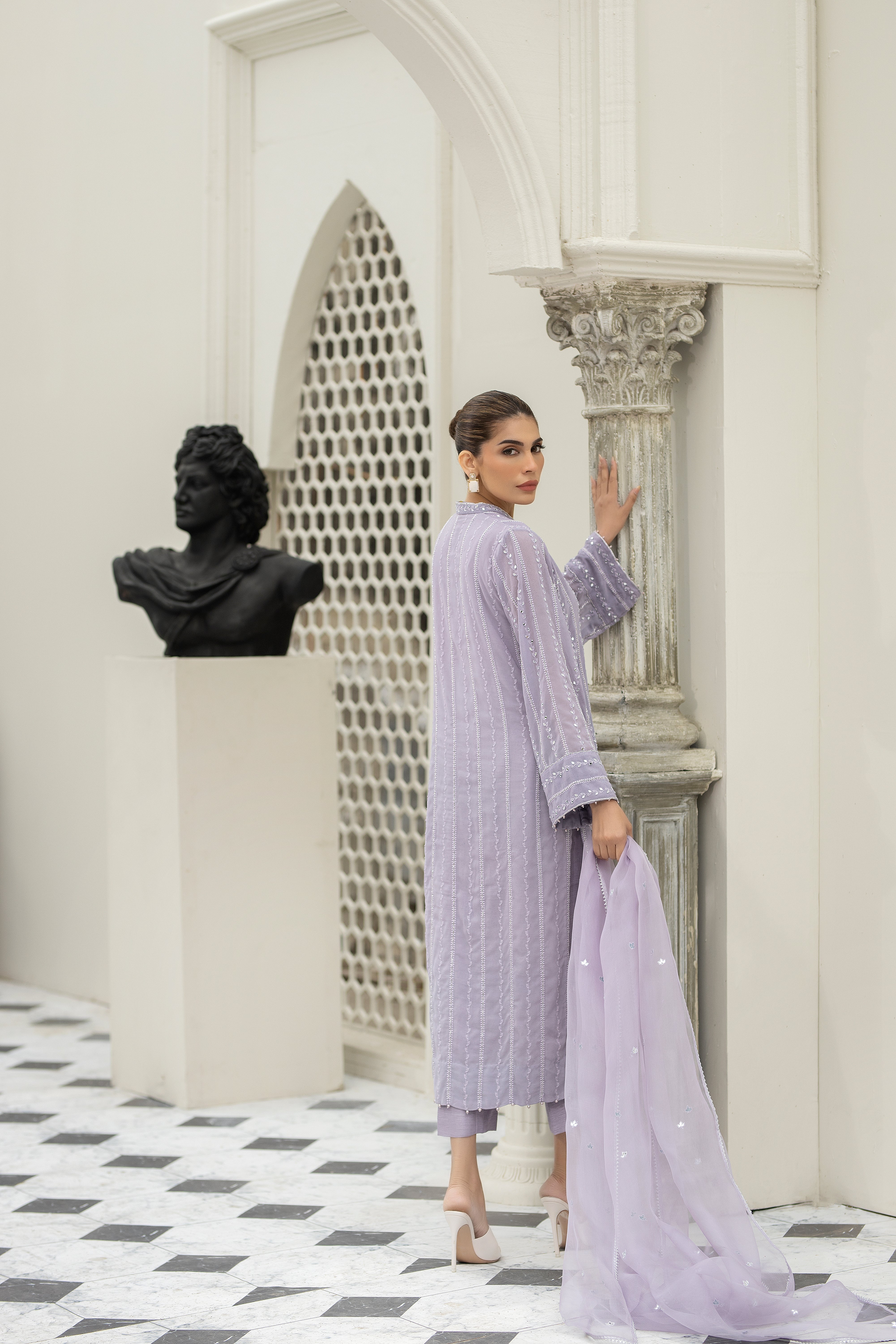 Purple haze Pret Studio | Noubahar Luxury Formals | Lavender Love