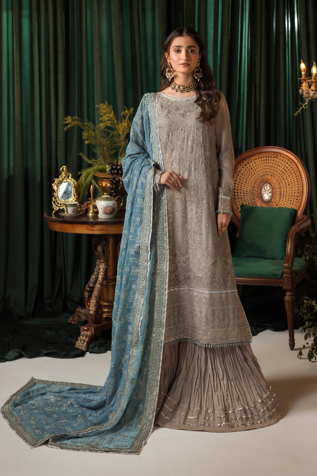House of Nawab | Gul Mira Formals | EBNAAH