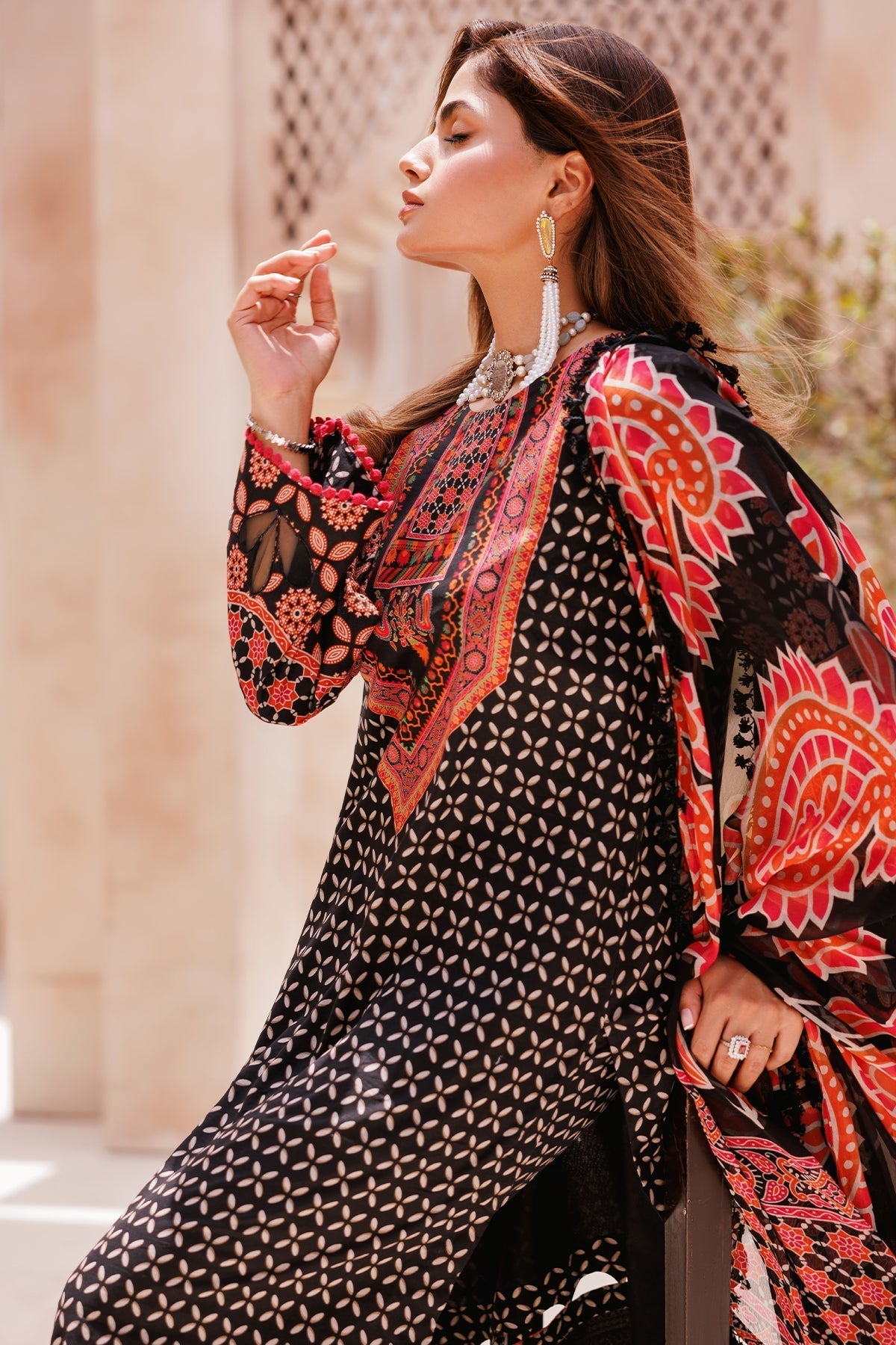 Charizma | Lawn Collection 24 | CP4-58 - Official Charizma - Agha Fabrics UK