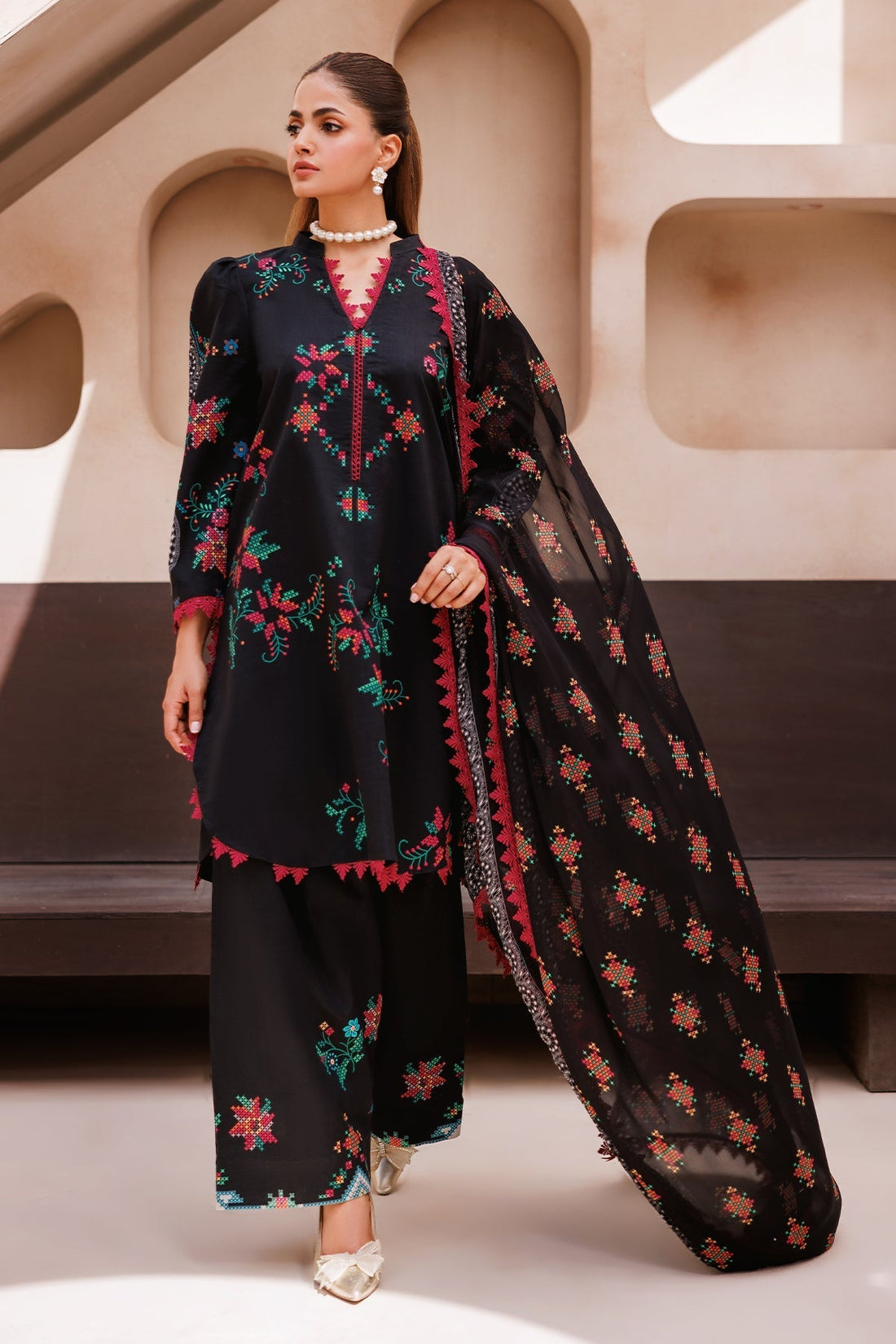 Charizma | Lawn Collection 24 | CP4-65 - Official Charizma - Agha Fabrics UK