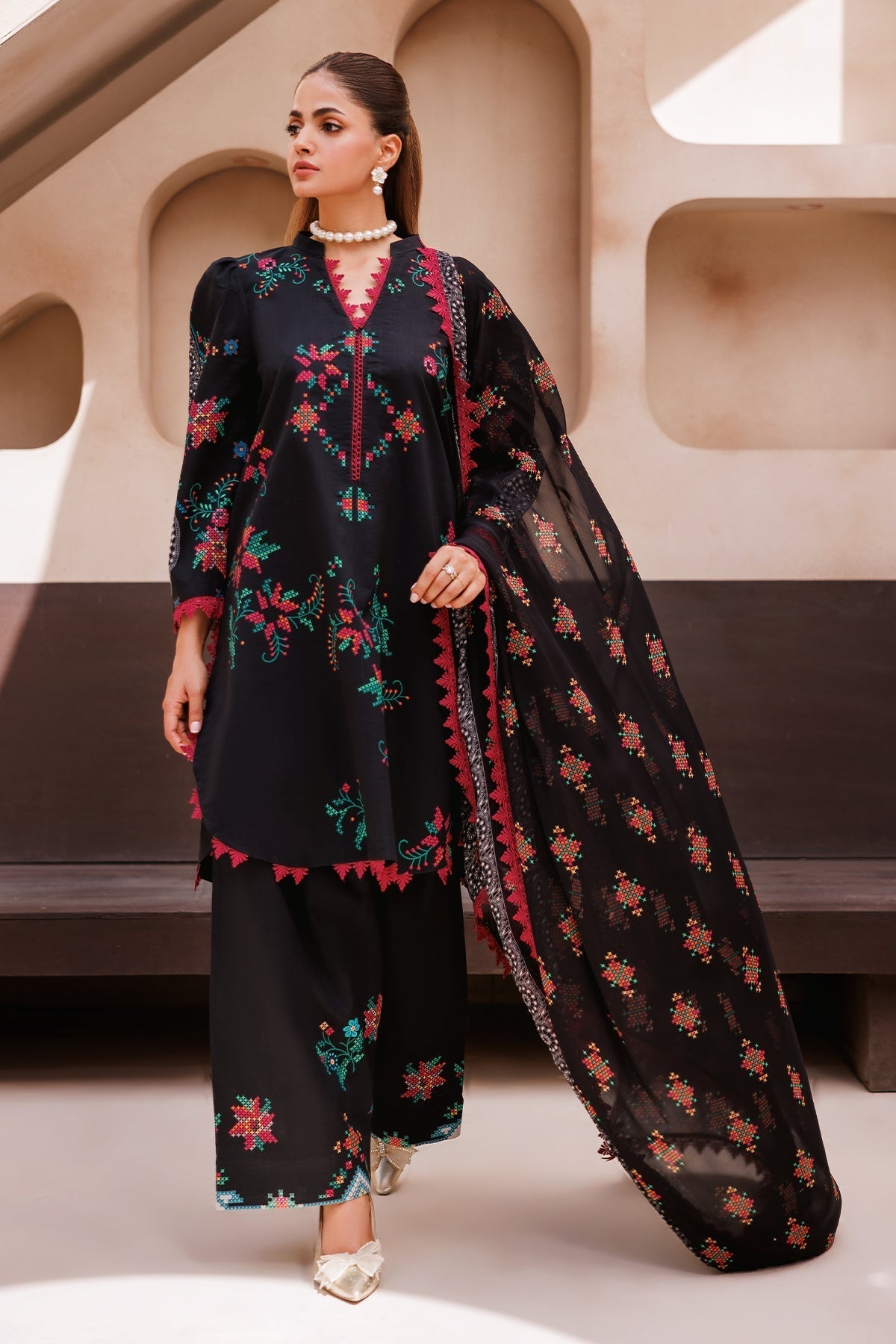 Charizma | Lawn Collection 24 | CP4-65 - Official Charizma - Agha Fabrics UK