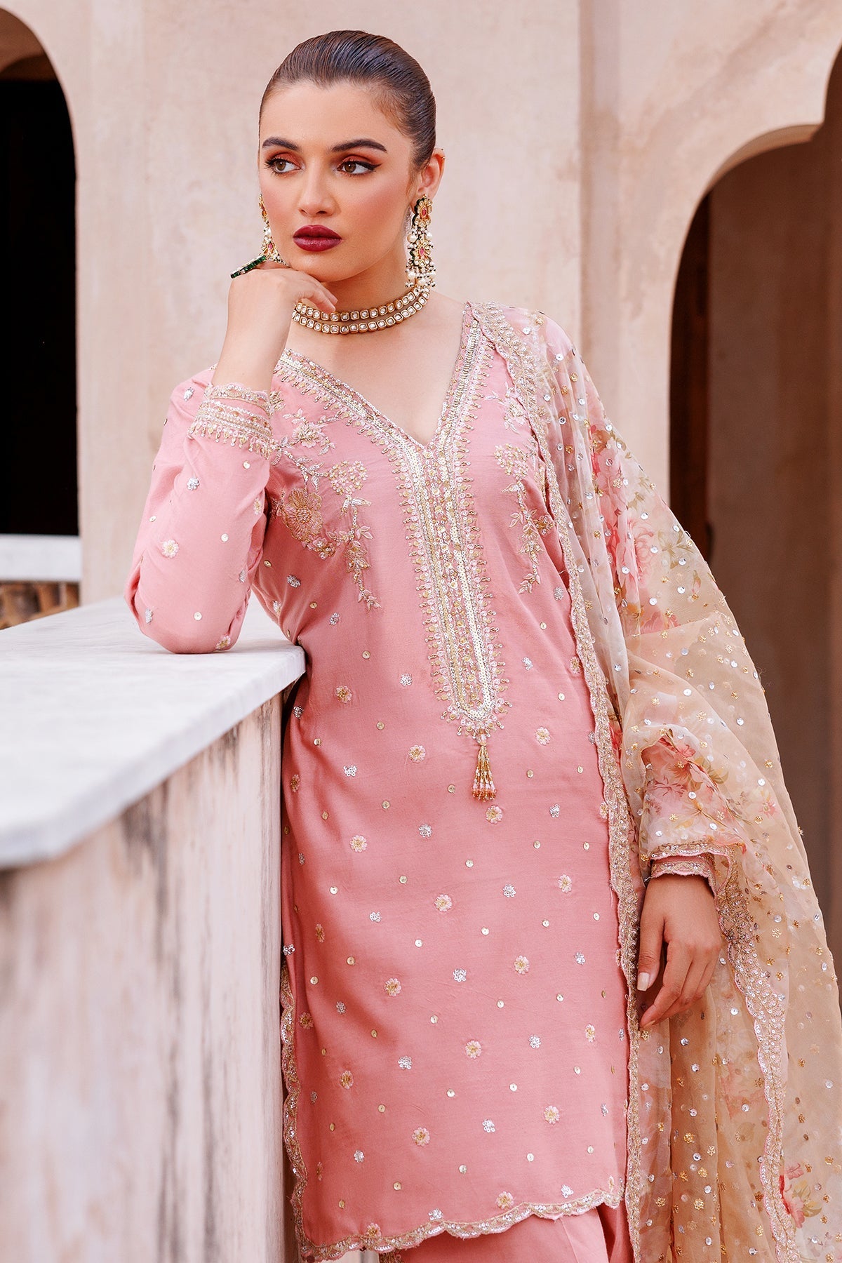 Mina Kashif | Shahbano Luxury Pret 24 | Amber