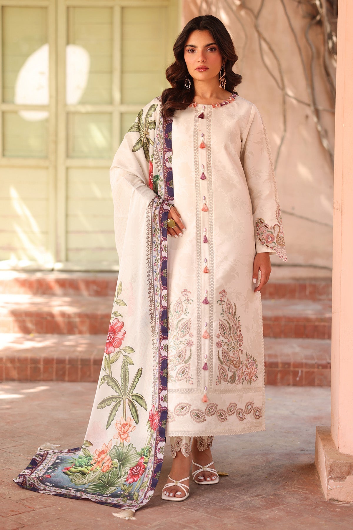 Alizeh | Embroidered Printed Festive Edit 25 | AF-EPL-7035-KARIS