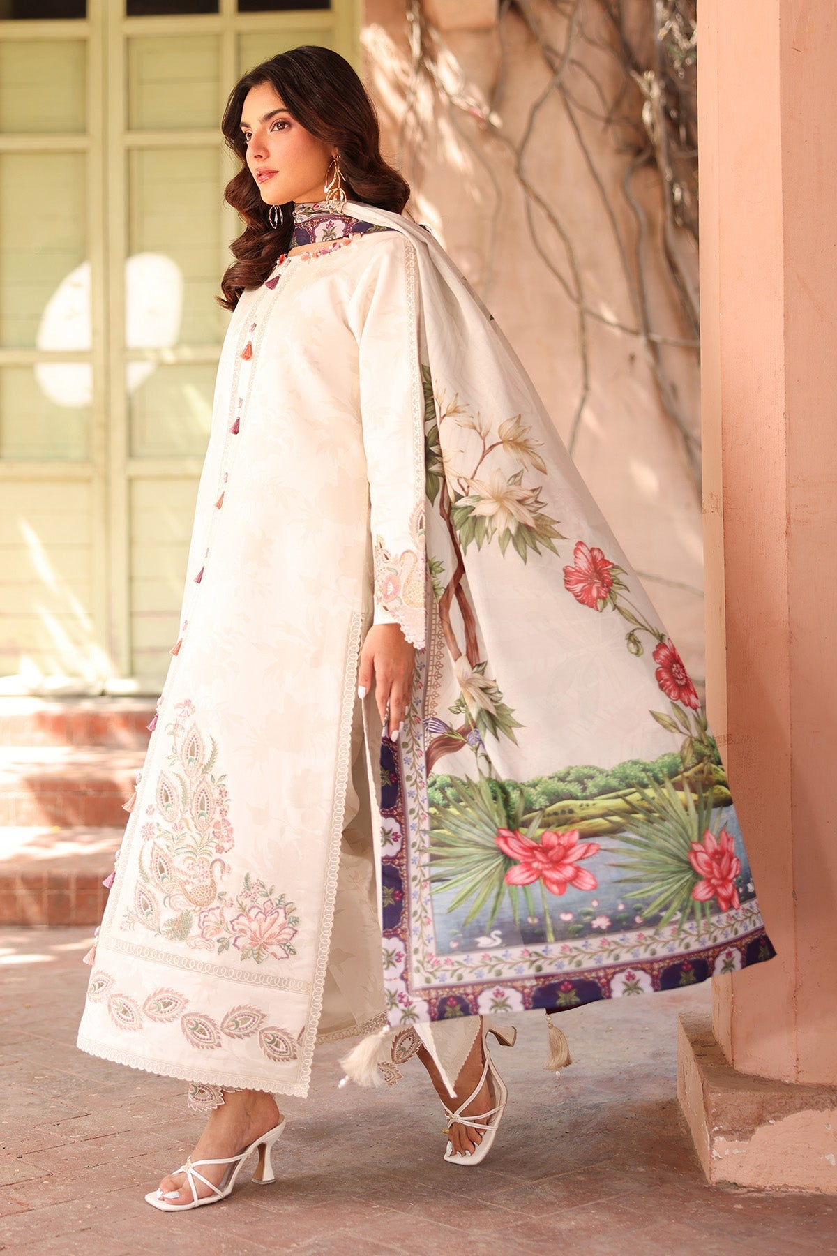 Alizeh | Embroidered Printed Festive Edit 25 | AF-EPL-7035-KARIS