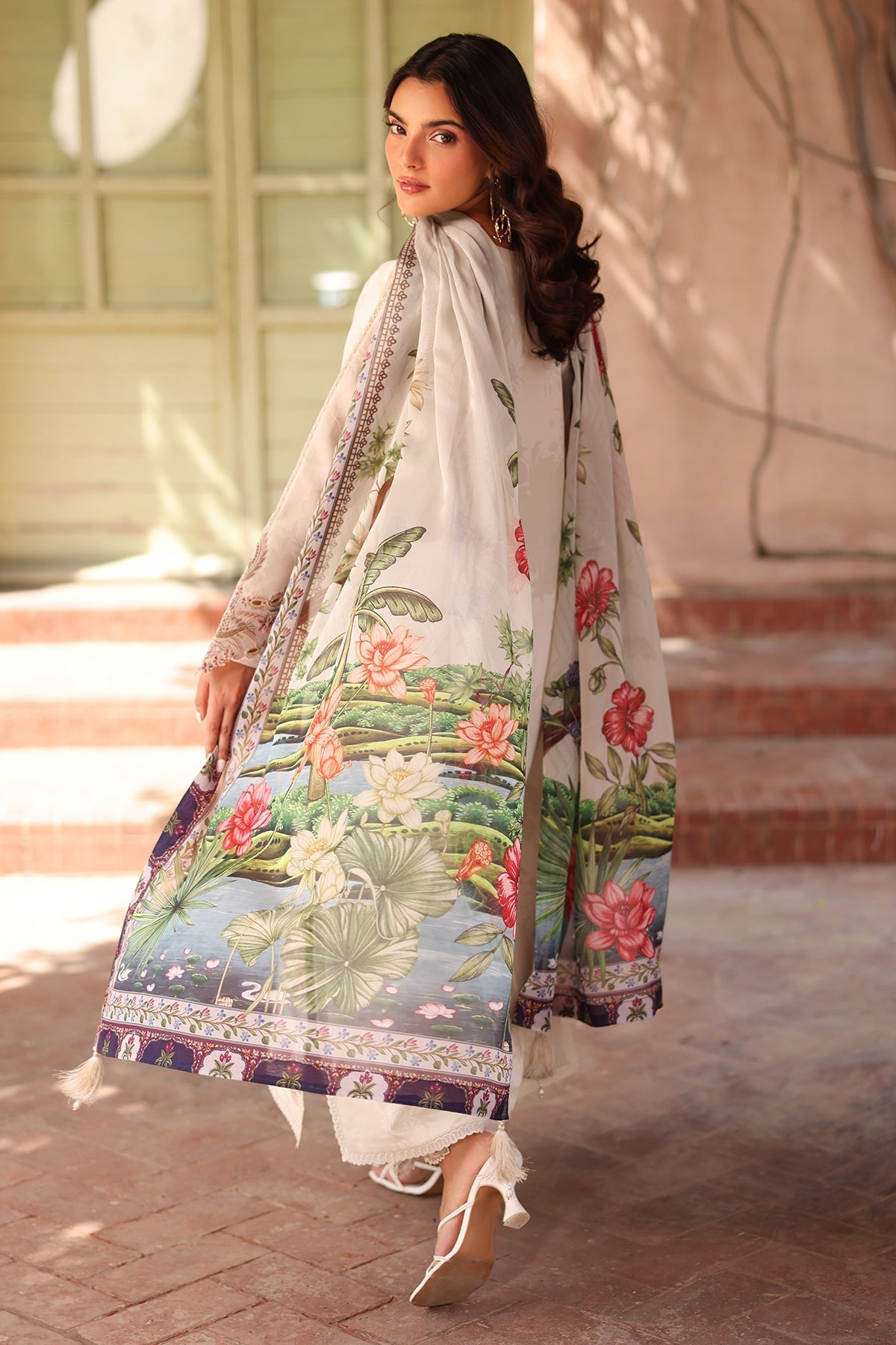 Alizeh | Embroidered Printed Festive Edit 25 | AF-EPL-7035-KARIS
