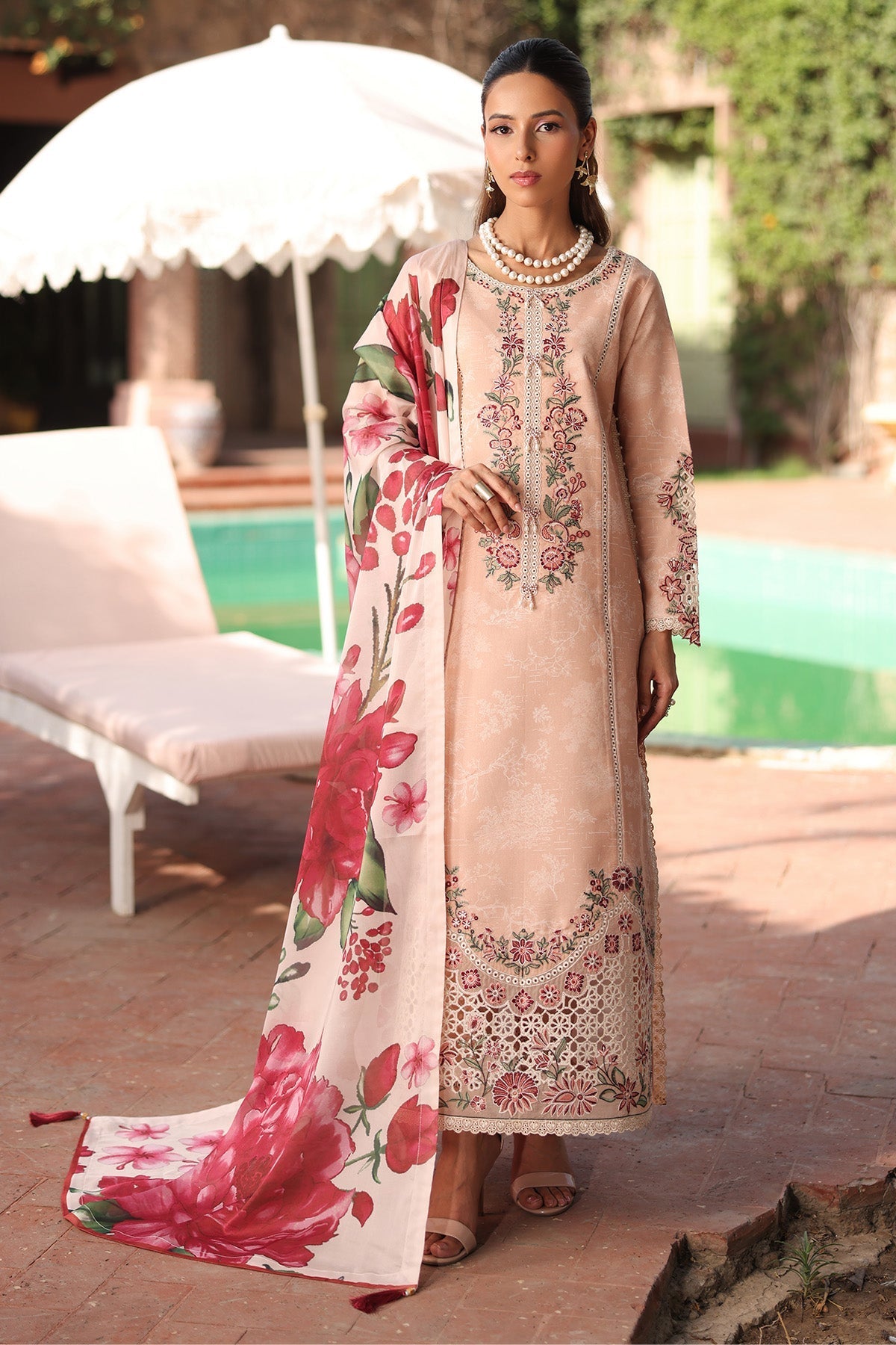 Alizeh | Embroidered Printed Festive Edit 25 | AF-EPL-7036-CLOVER