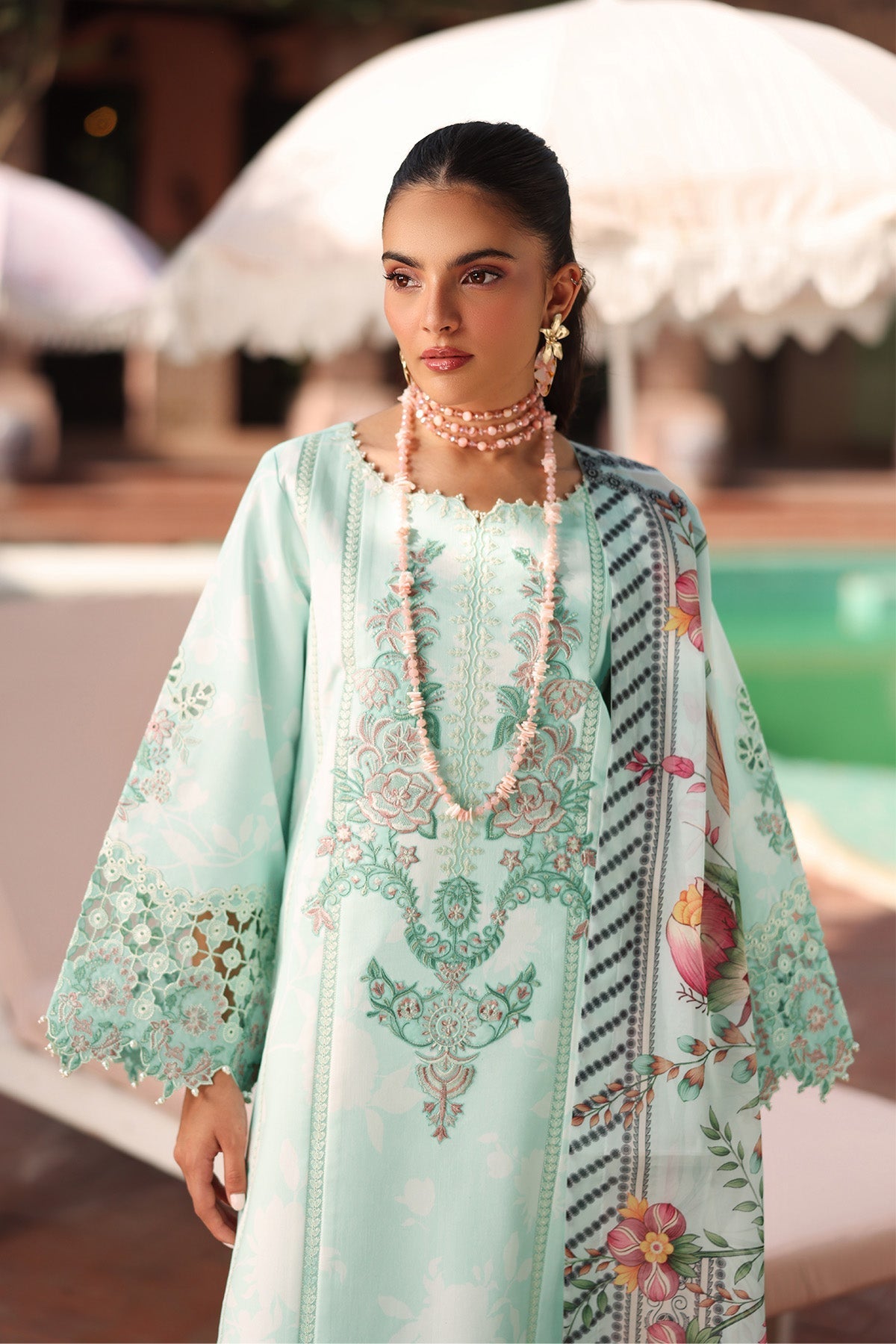 Alizeh | Embroidered Printed Festive Edit 25 | AF-EPL-7031-MIREGA