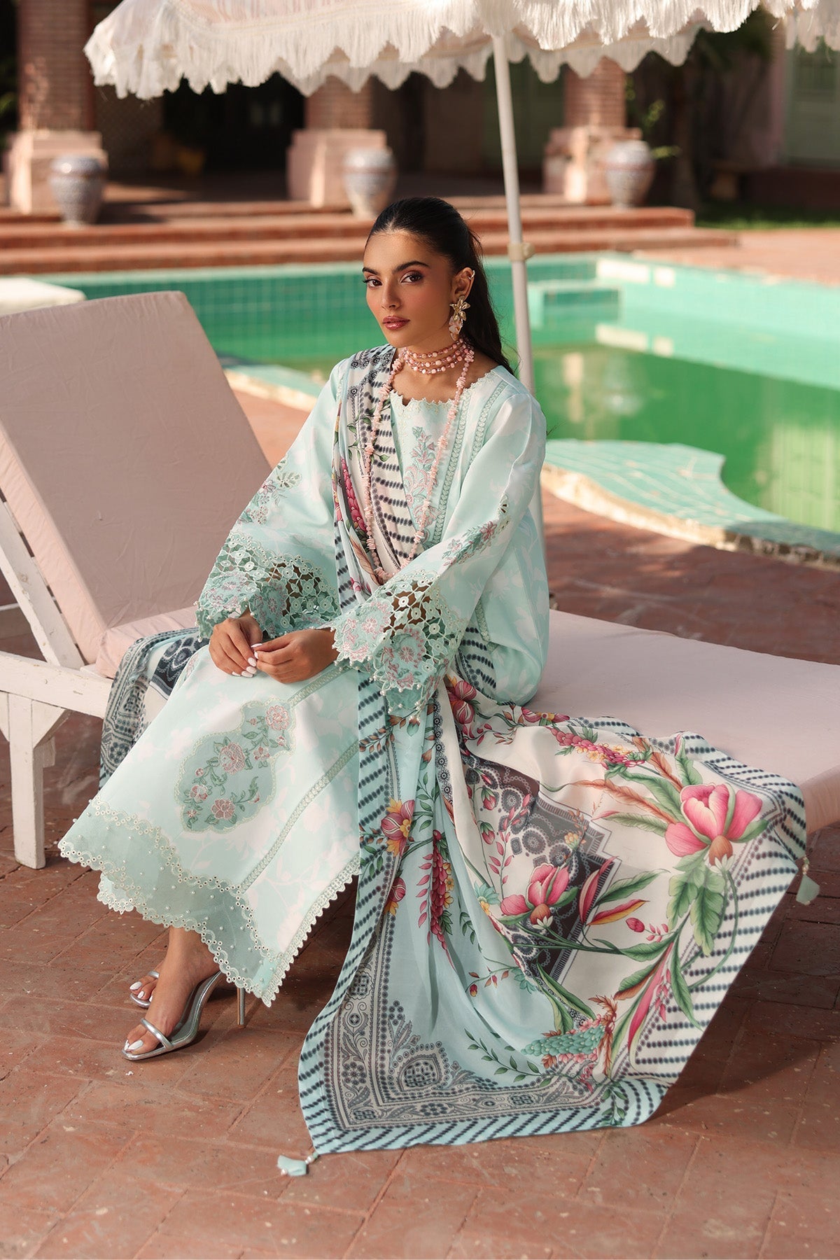 Alizeh | Embroidered Printed Festive Edit 25 | AF-EPL-7031-MIREGA