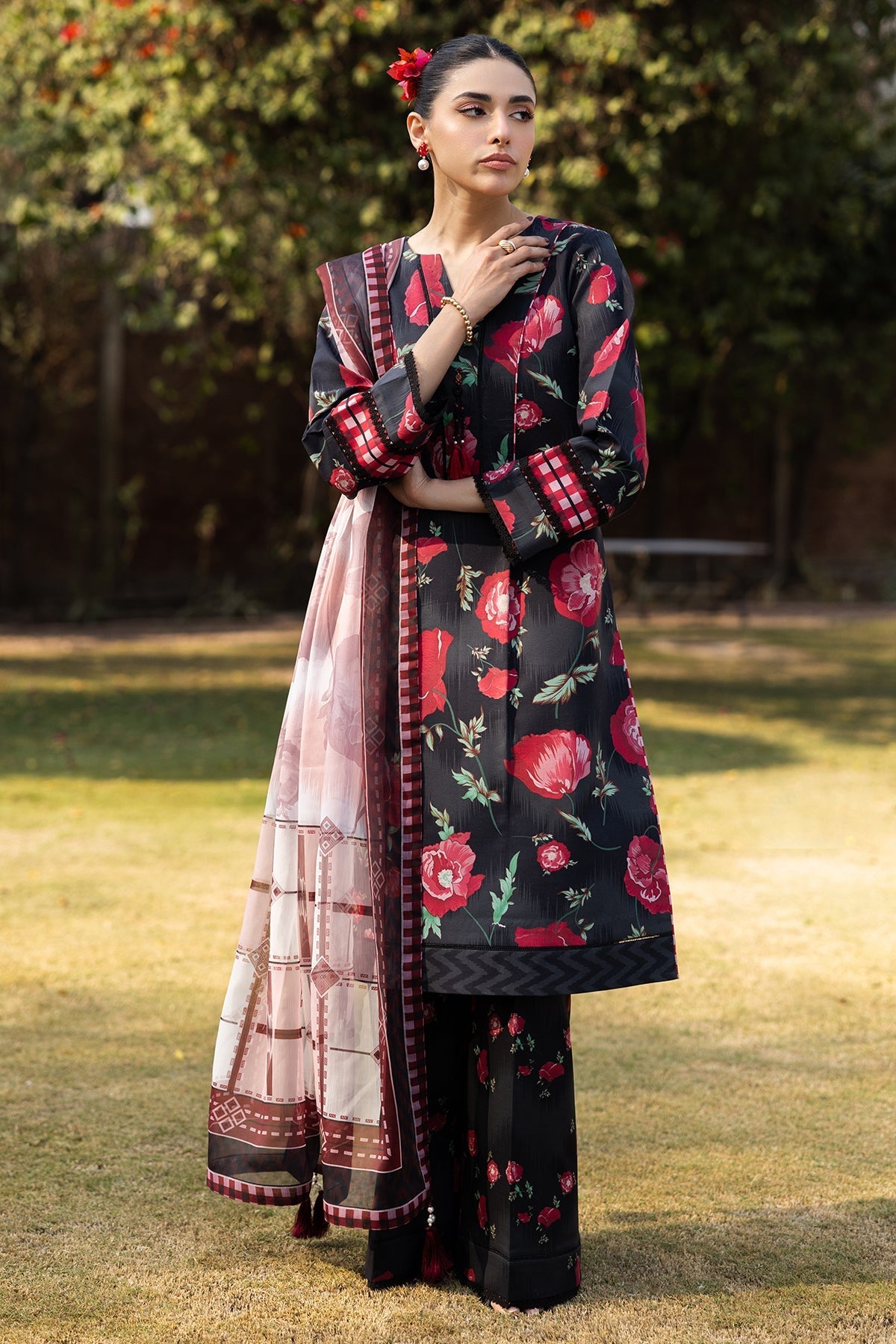 Alizeh | Sheen Lawn Prints 25 | AF-PL-6032-Somber