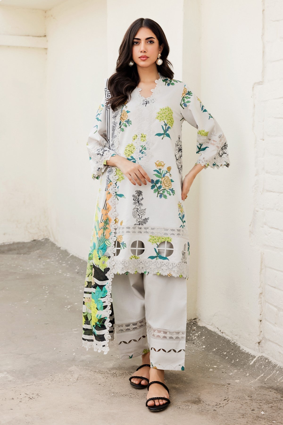 Charizma | Lawn Collection 24 | RN4-24 - Official Charizma - Agha Fabrics UK