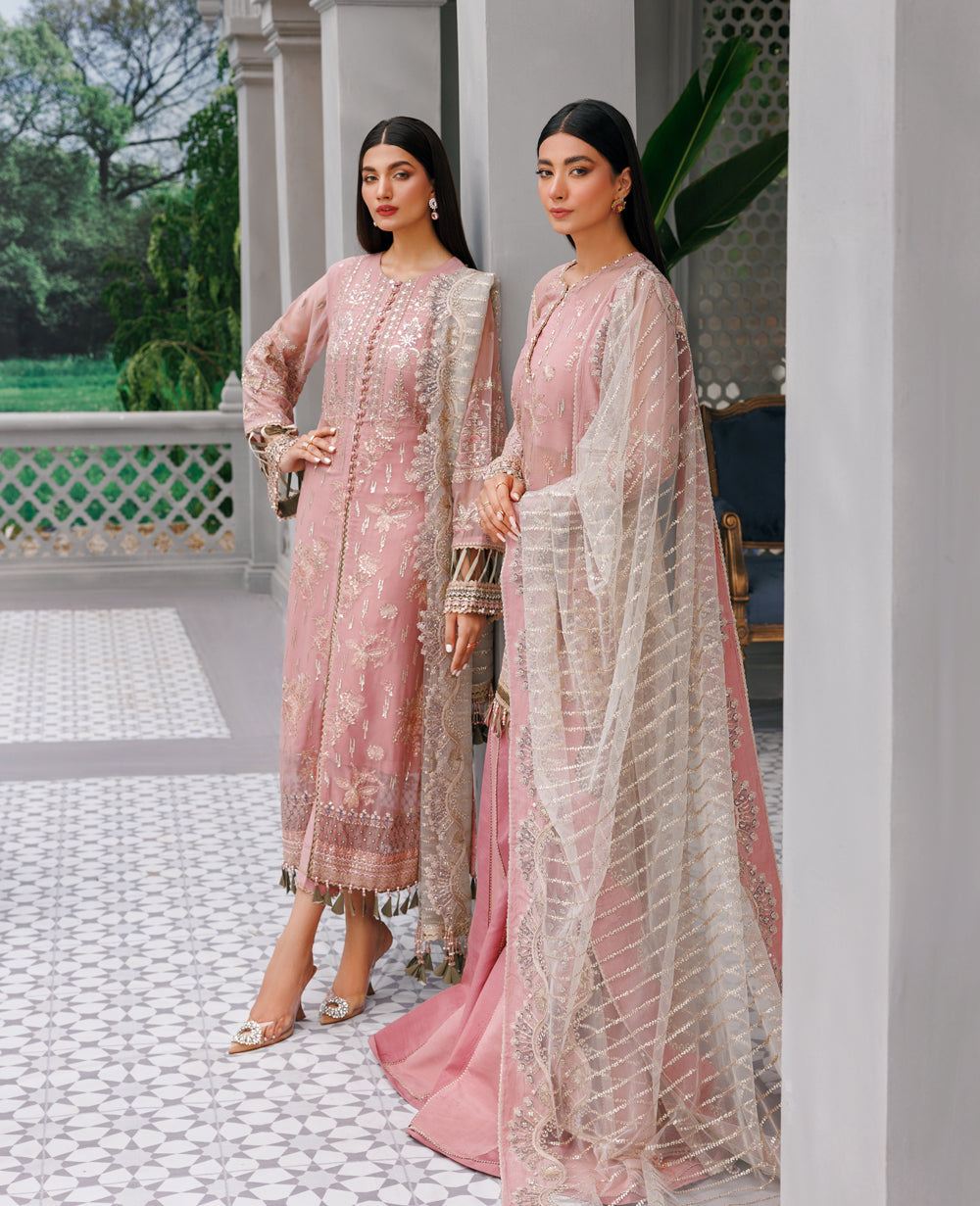 Xenia Formals | Raahi Luxury Formals | TAUPE - Official Xenia Formals - Agha Fabrics UK