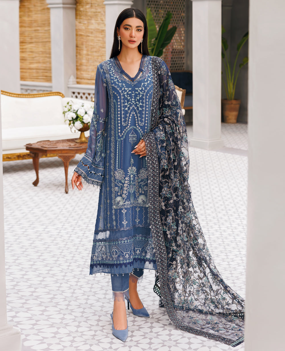 Xenia Formals | Raahi Luxury Formals | FAYE - Official Xenia Formals - Agha Fabrics UK