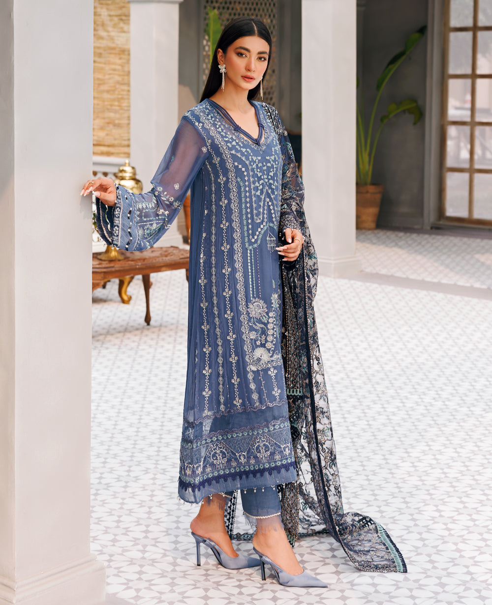 Xenia Formals | Raahi Luxury Formals | FAYE - Official Xenia Formals - Agha Fabrics UK