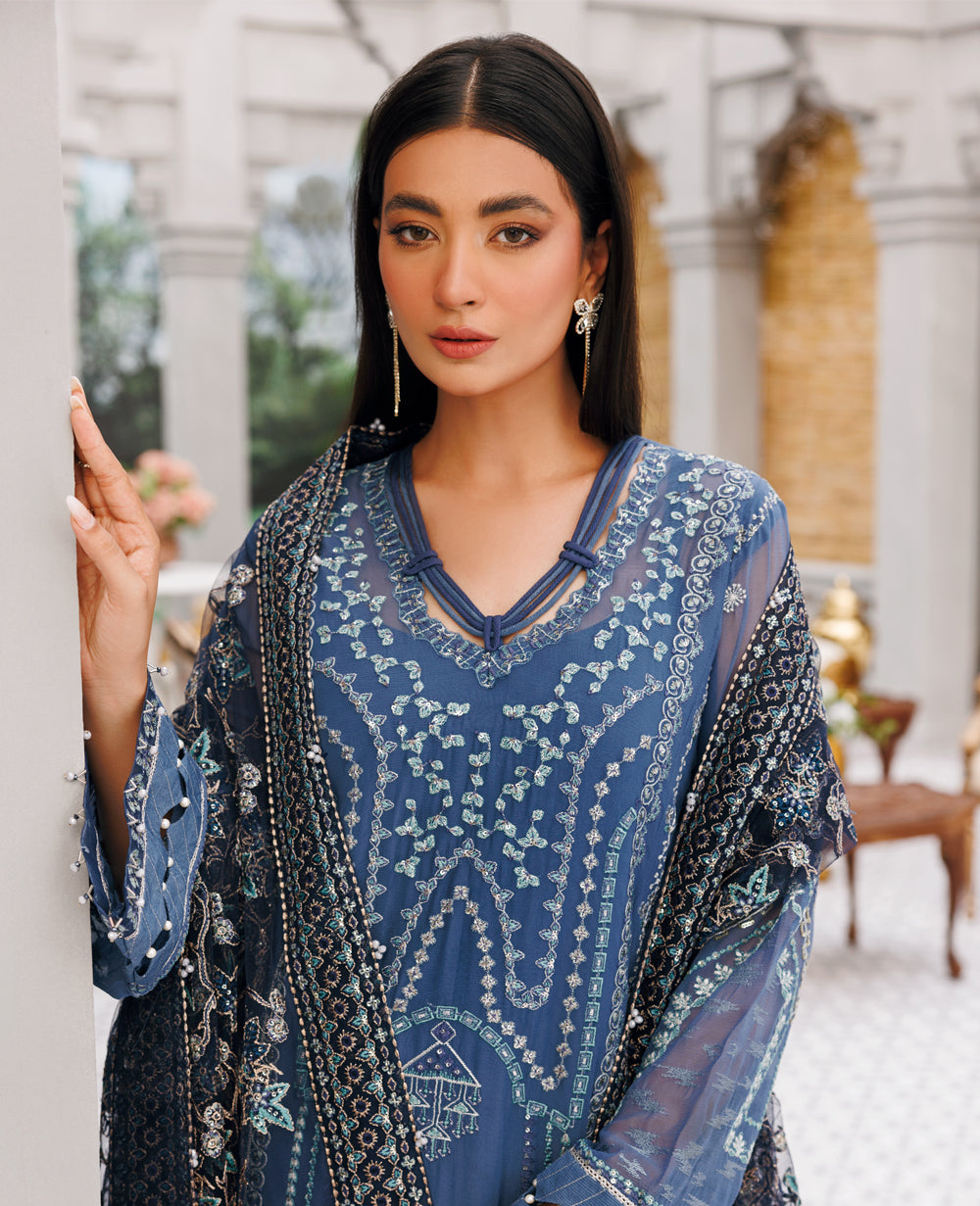 Xenia Formals | Raahi Luxury Formals | FAYE - Official Xenia Formals - Agha Fabrics UK