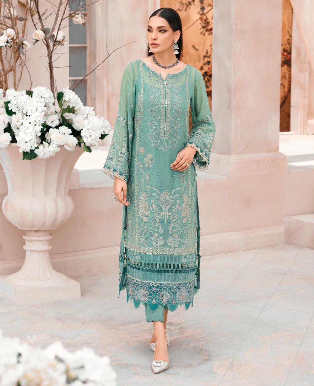 Xenia Formals | Raahi Luxury Formals | VEJAH - Official Xenia Formals - Agha Fabrics UK