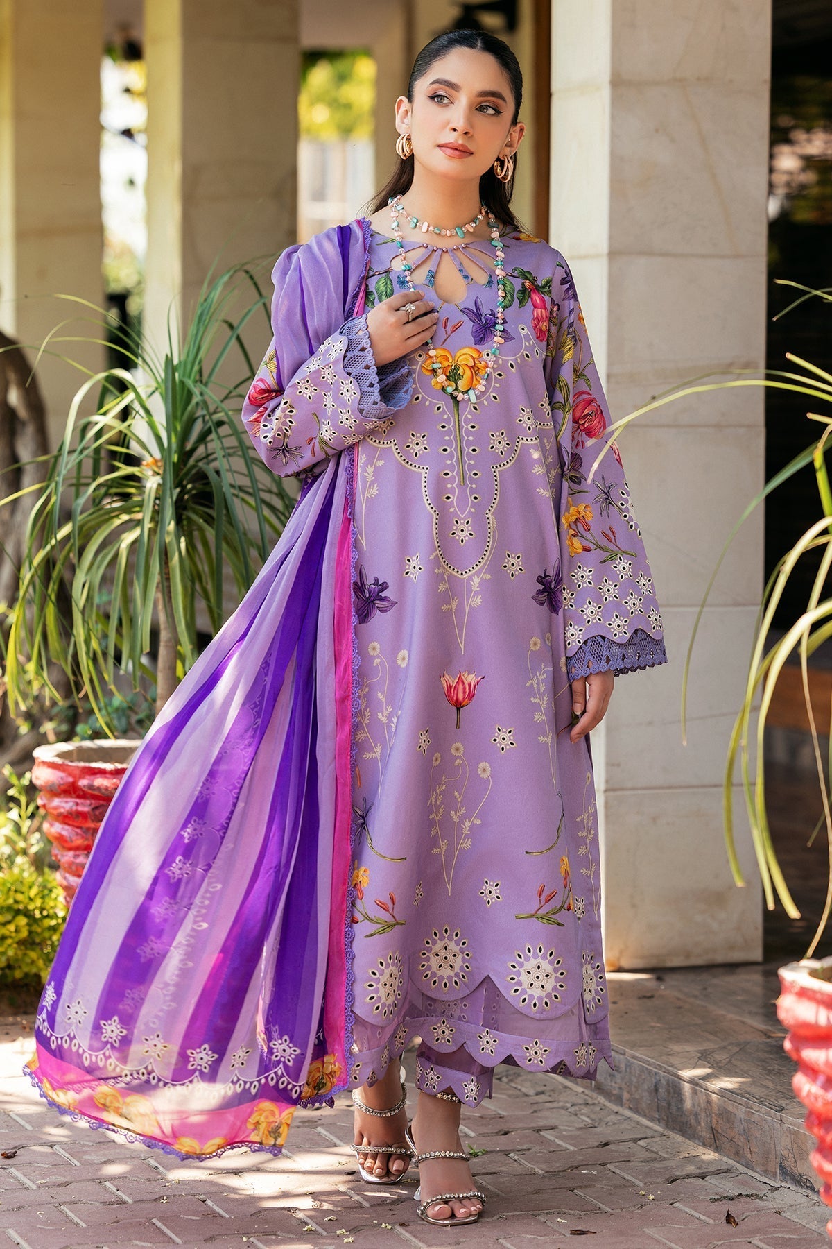 Charizma | Lawn Collection 24 | CP4-40 - Official Charizma - Agha Fabrics UK