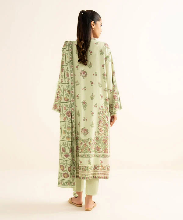 Sapphire | Fall Winter 25 | 3 Piece - Printed Linen Suit 0U3PDY25V823