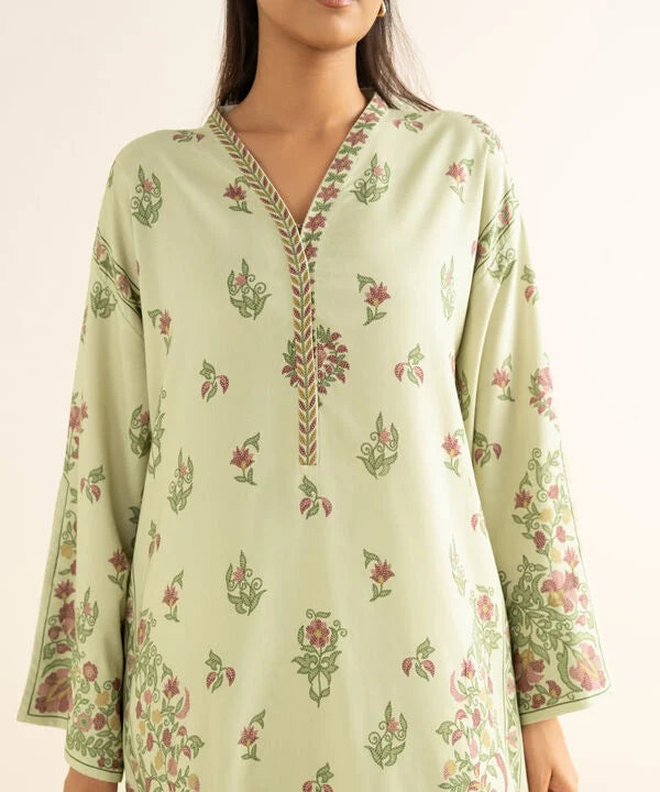 Sapphire | Fall Winter 25 | 3 Piece - Printed Linen Suit 0U3PDY25V823