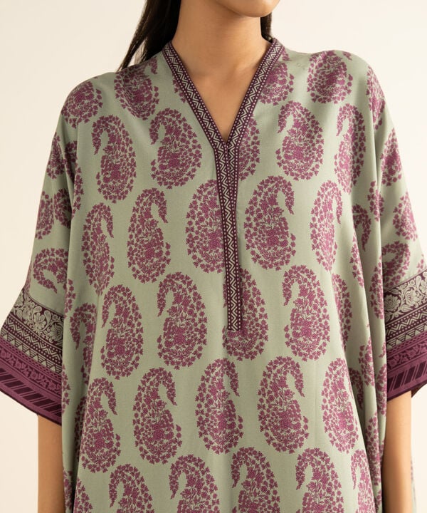 Sapphire | Fall Winter 25 | 3 Piece - Printed Linen Suit 0U3PDY25V832