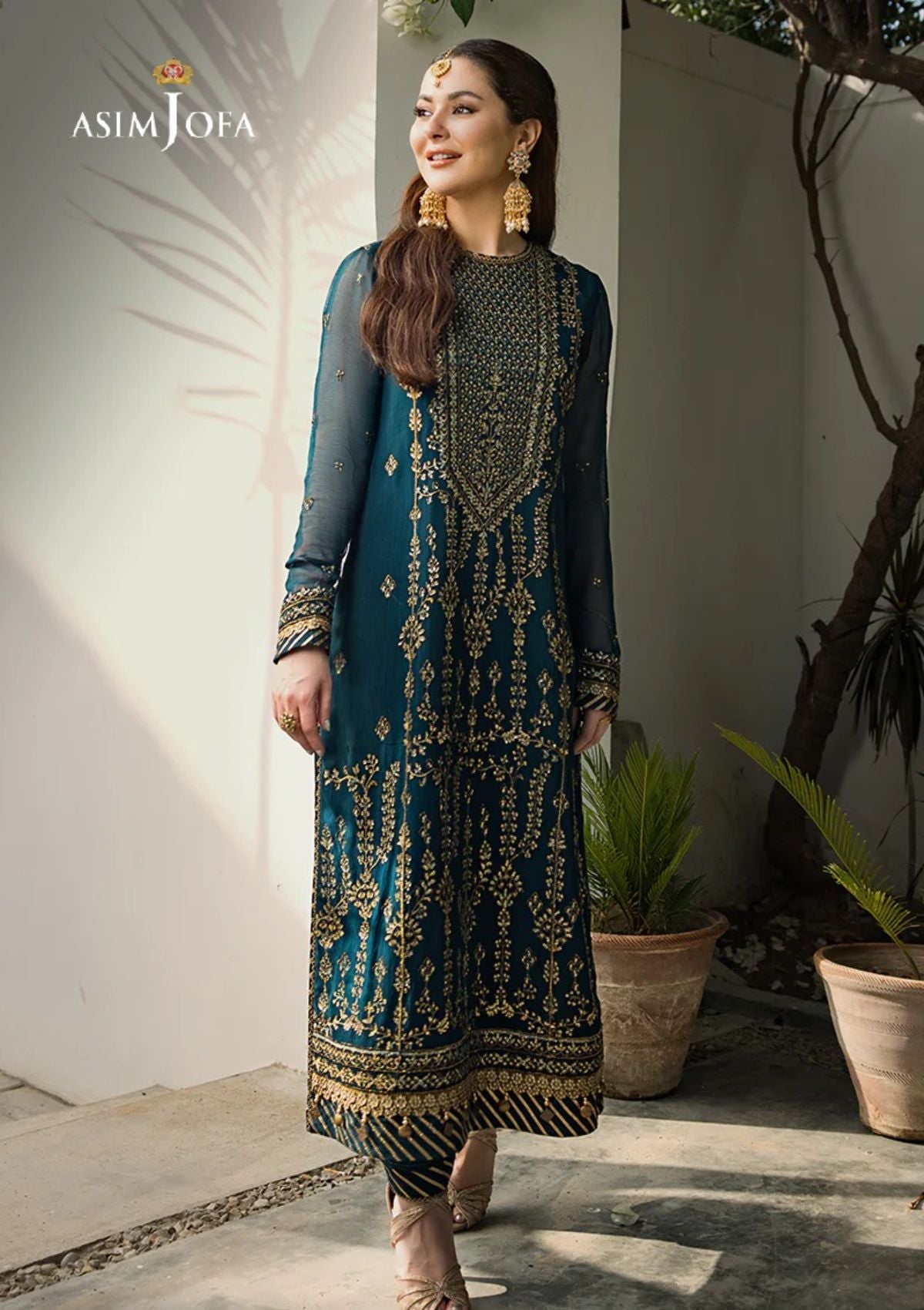 Formal Collection - Asim Jofa - Zari Sitara - AJZS#8 - Official Asim Jofa - Agha Fabrics UK