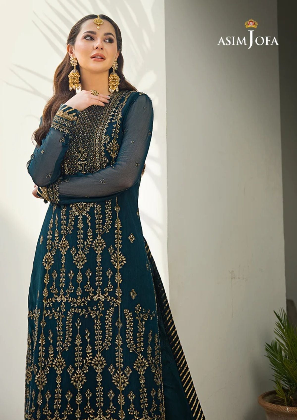 Formal Collection - Asim Jofa - Zari Sitara - AJZS#8 - Official Asim Jofa - Agha Fabrics UK