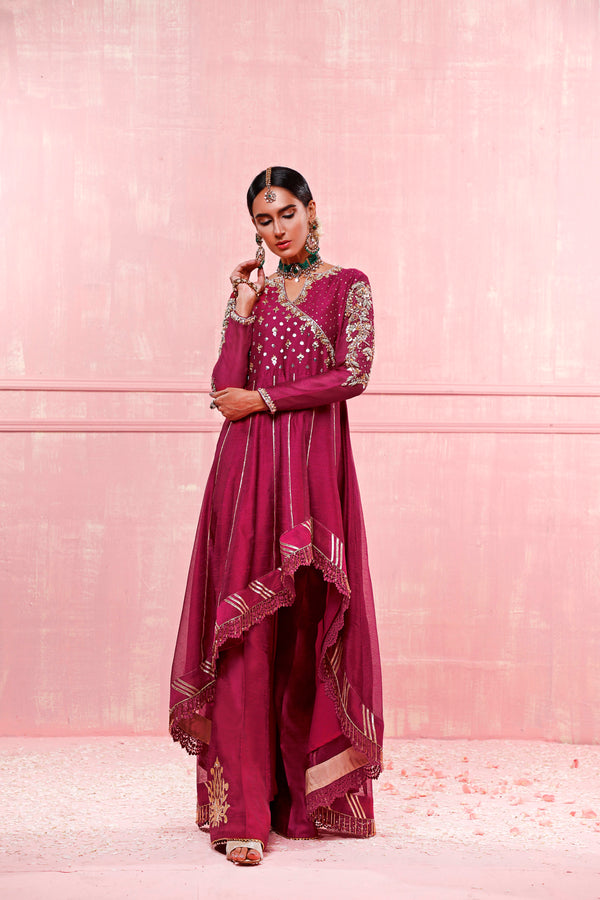 Wahajmkhan | Festive Fiesta Formals | MAGENTA MAGNIFICENCE