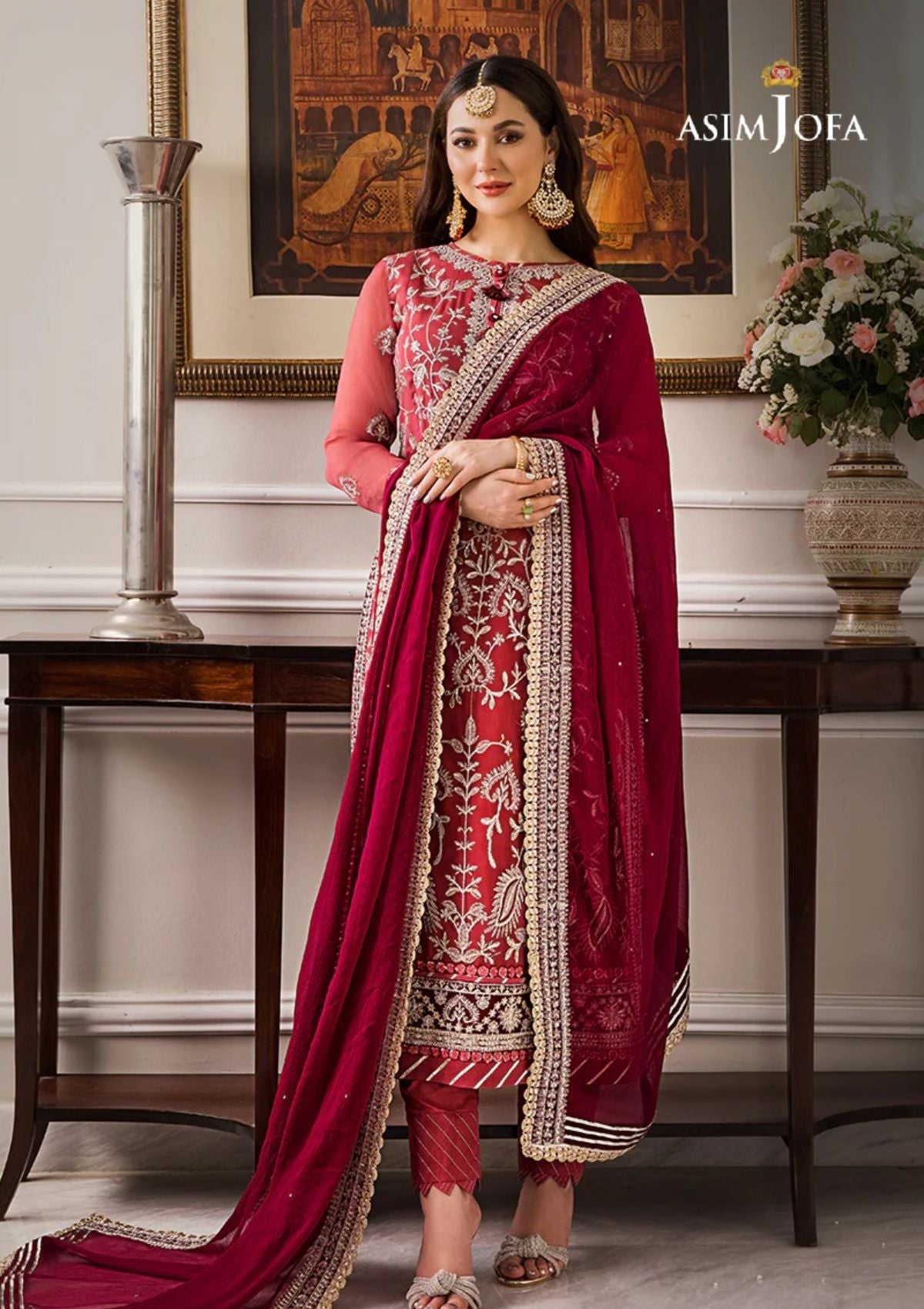 Formal Collection - Asim Jofa - Zari Sitara - AJZS#28 - Official Asim Jofa - Agha Fabrics UK