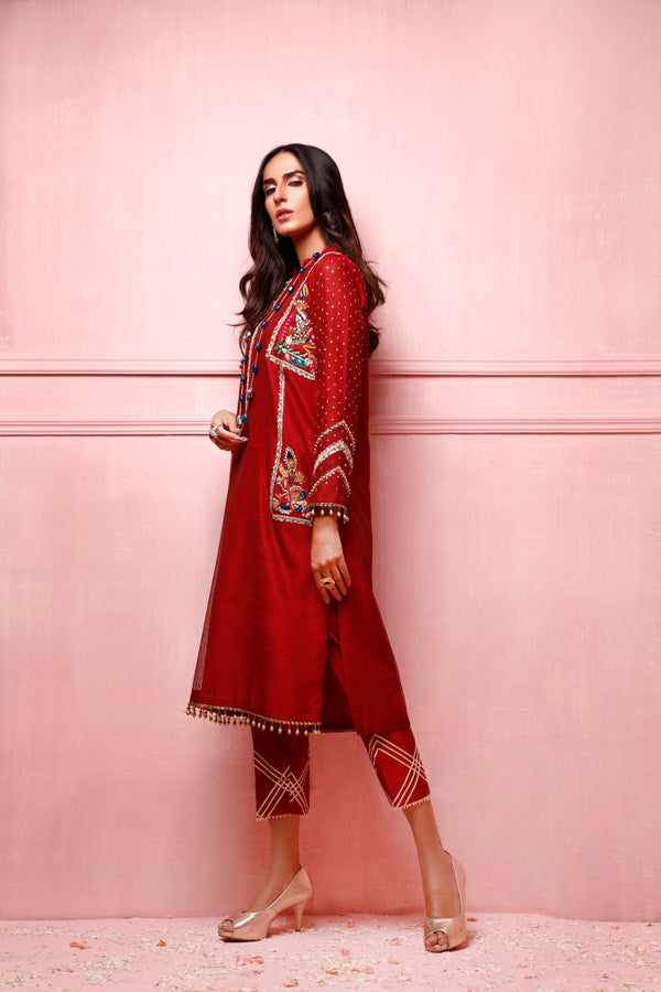 Wahajmkhan | Festive Fiesta Formals | RED ROUGE