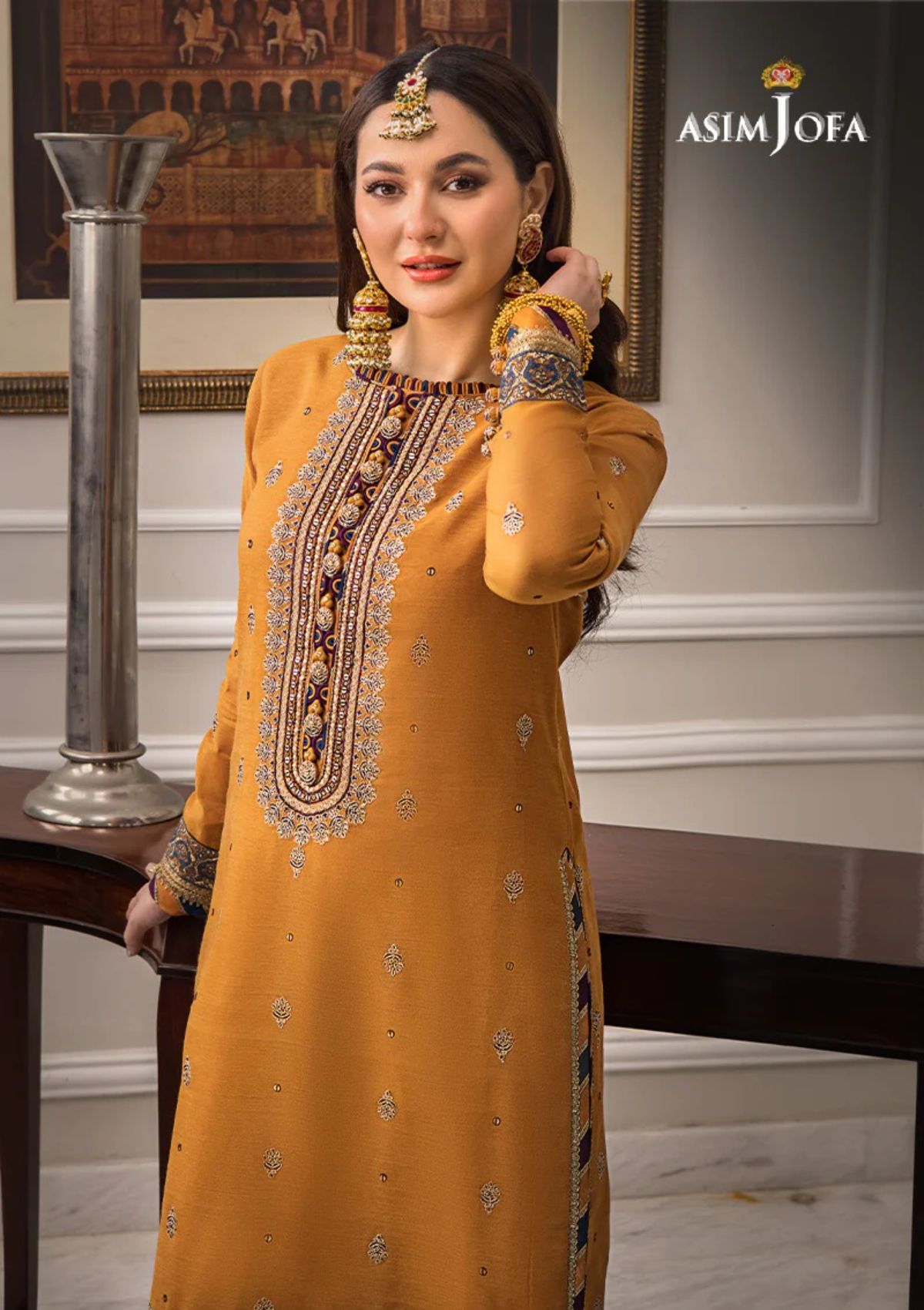 Formal Collection - Asim Jofa - Zari Sitara - AJZS#11 - Official Asim Jofa - Agha Fabrics UK